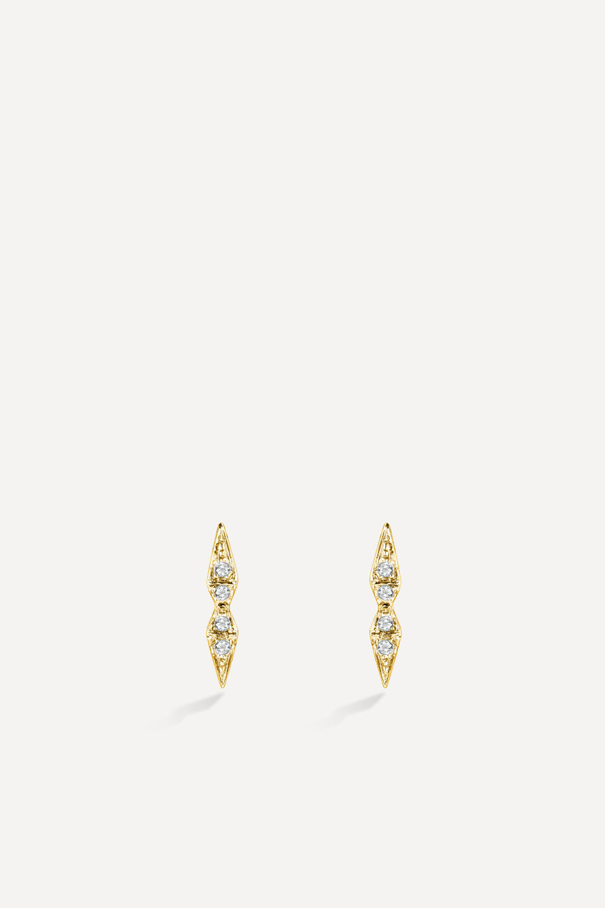 ba&sh silver-plated earrings BILY GOLD