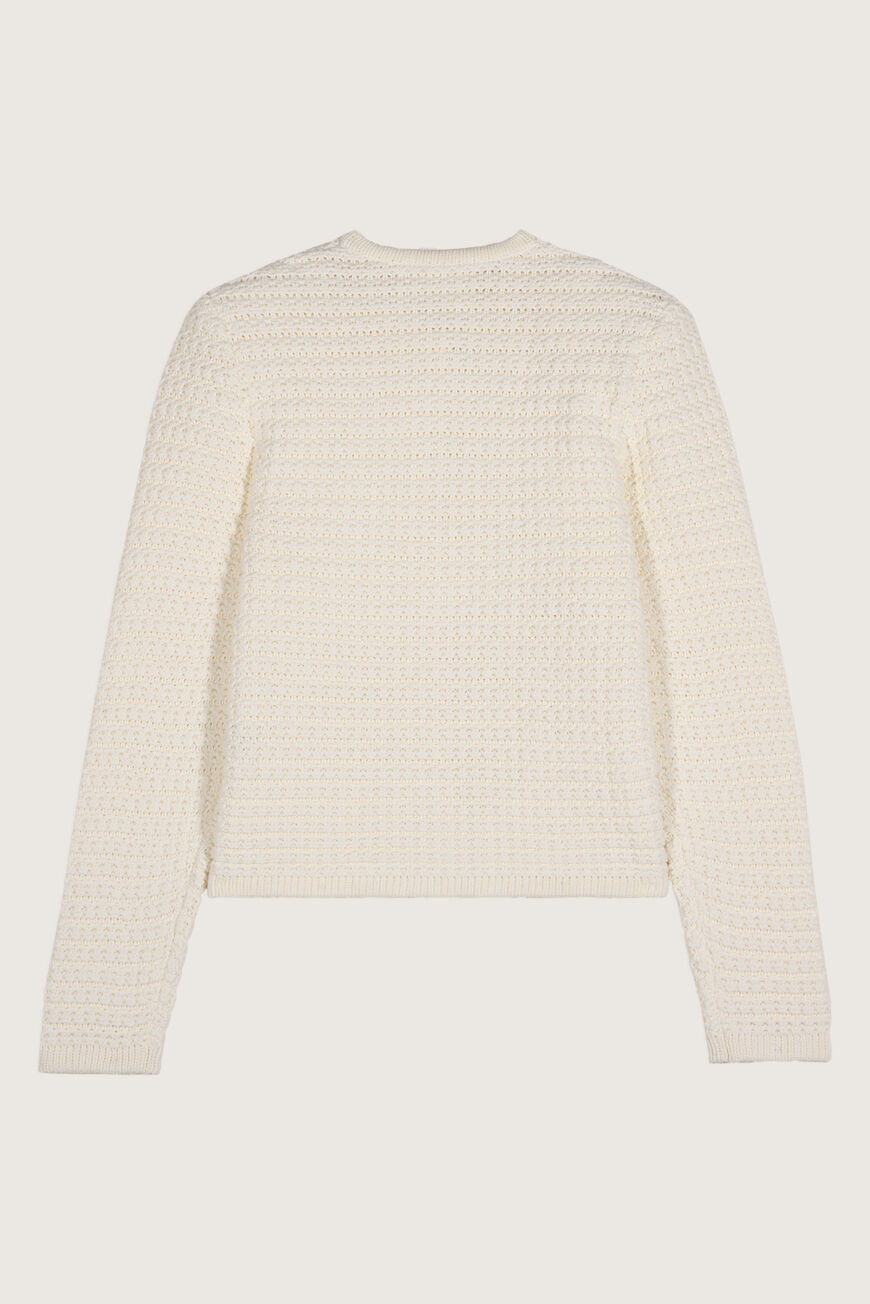 Knitted Cardigan Gaspard Off-White // ba&sh US