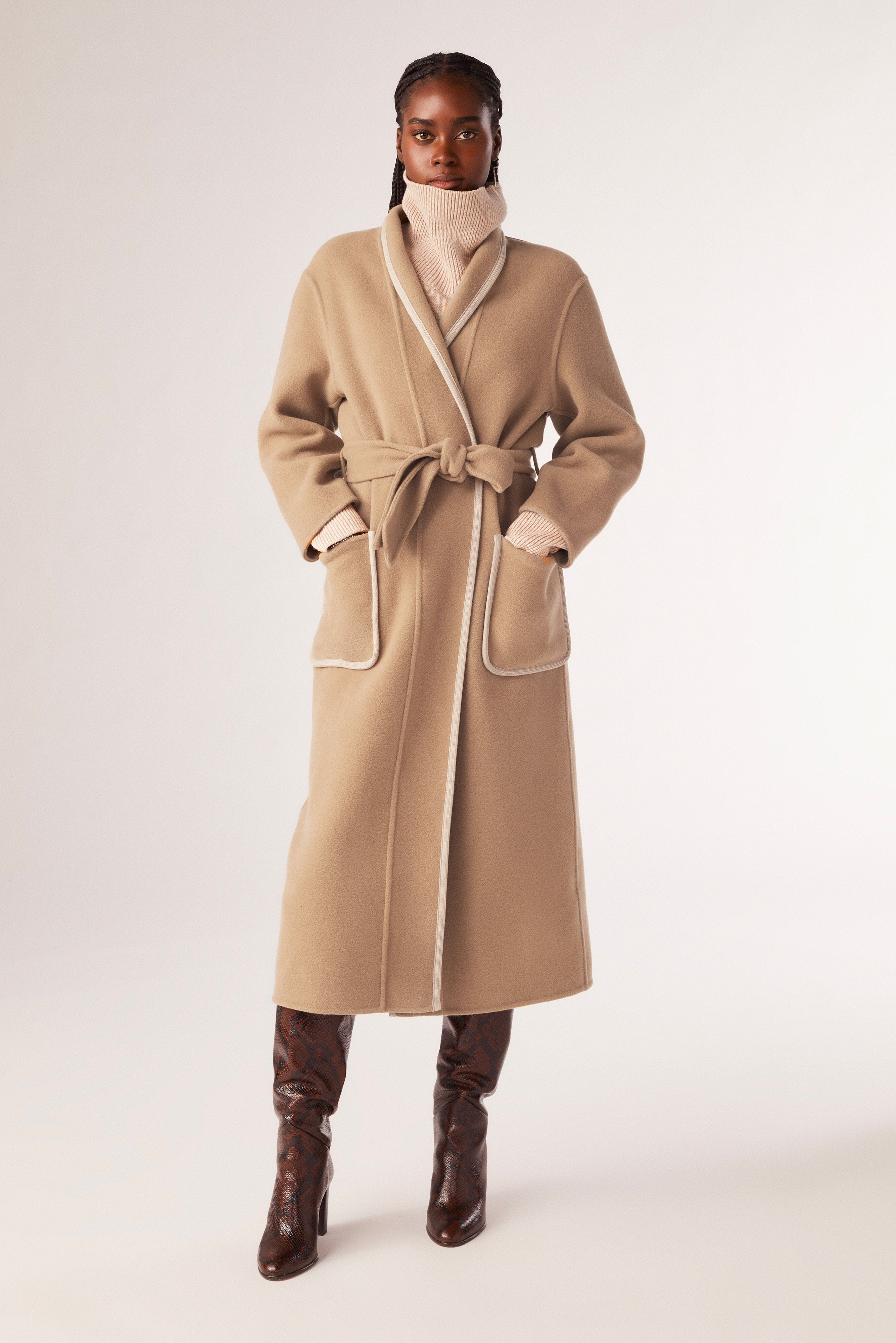 Beige 2025 maxi coat