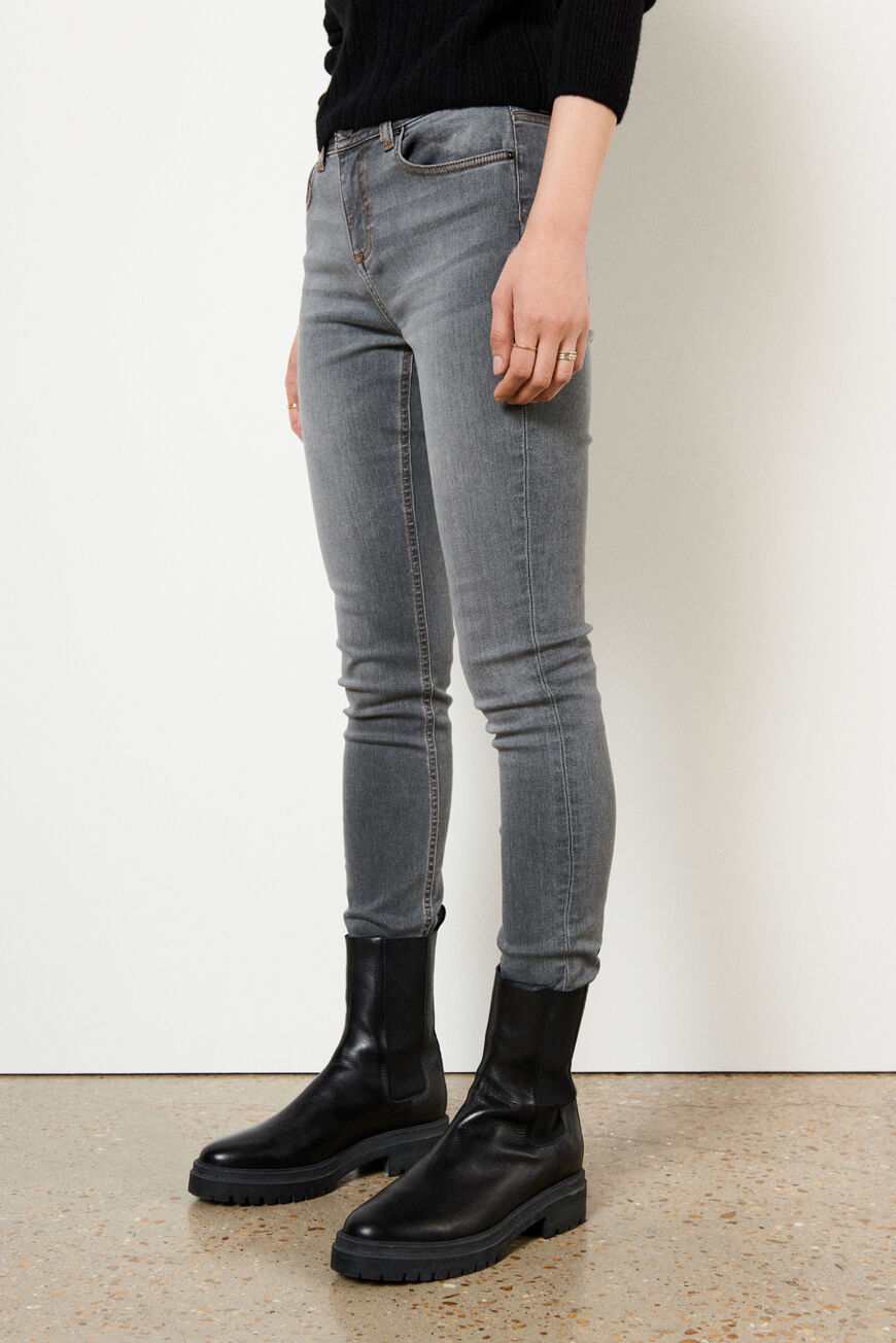 ba&sh slim-fit jeans AIMIE GREY