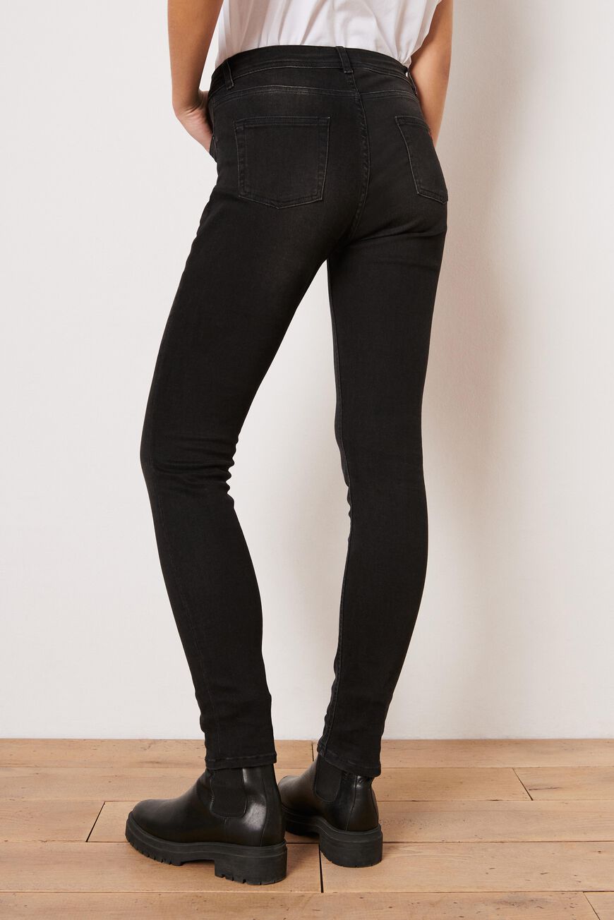 ba&sh slim-fit jeans DENIM BLACK