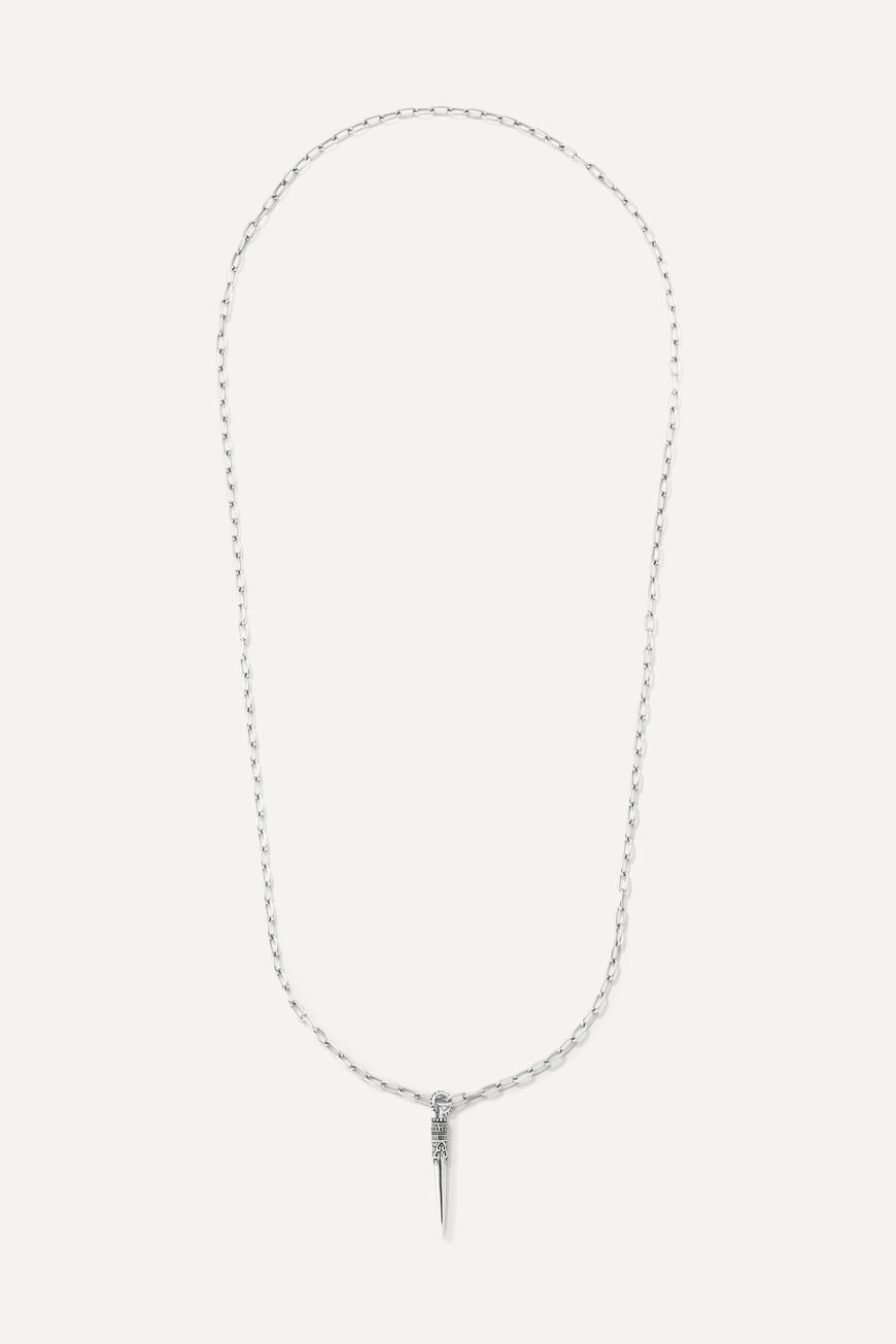 ba&sh pendant necklace WAKIZA SILVER