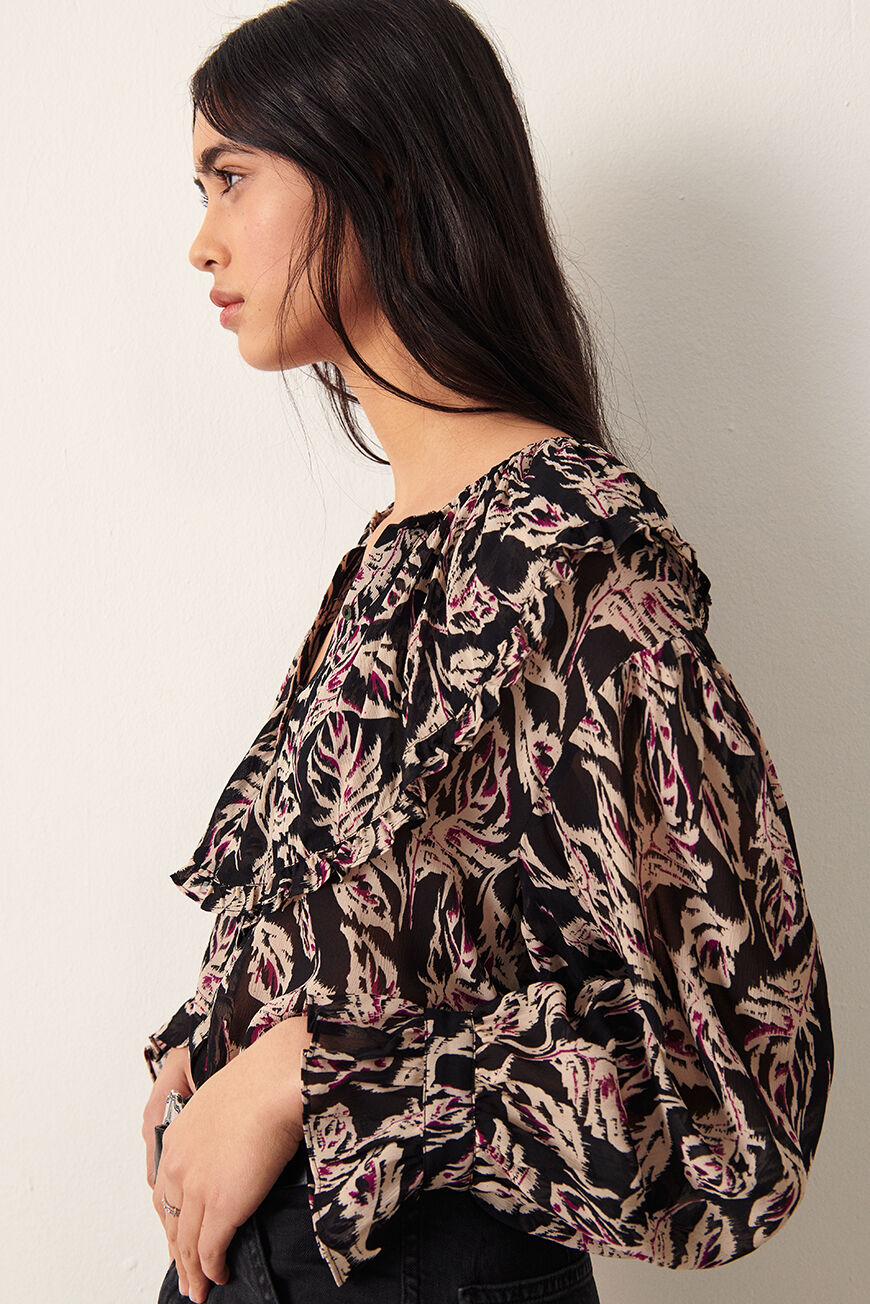 Blouse Genny Noir Ba Sh