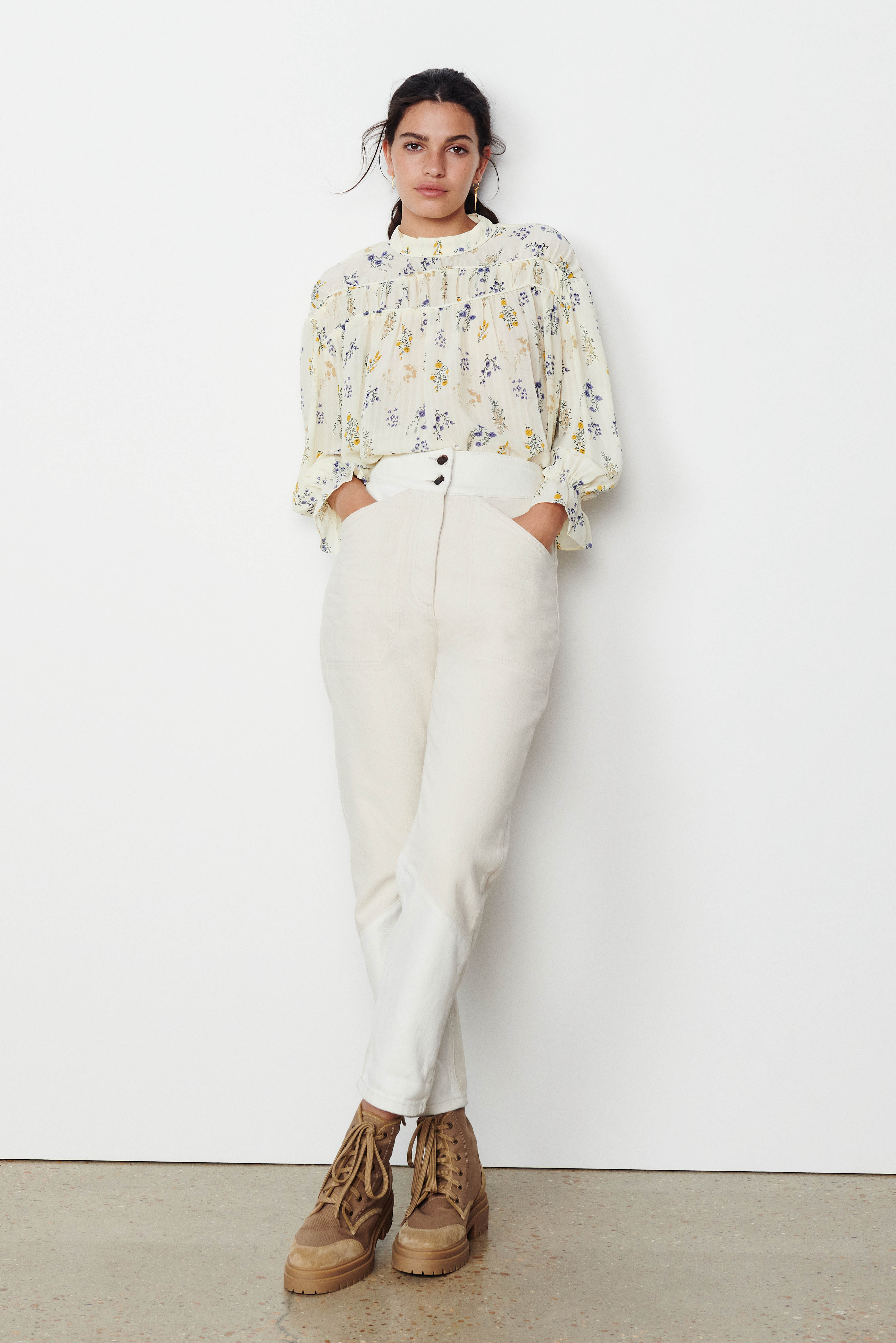 DeFacto J5601AZ Camicia a Tunica, Lt.Pink, S Donna