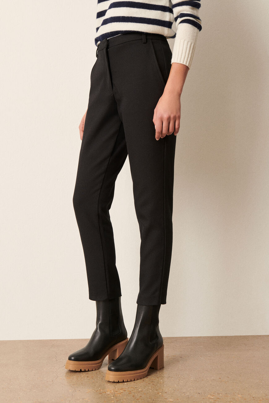 ba&sh slim trousers CINLEY BLACK