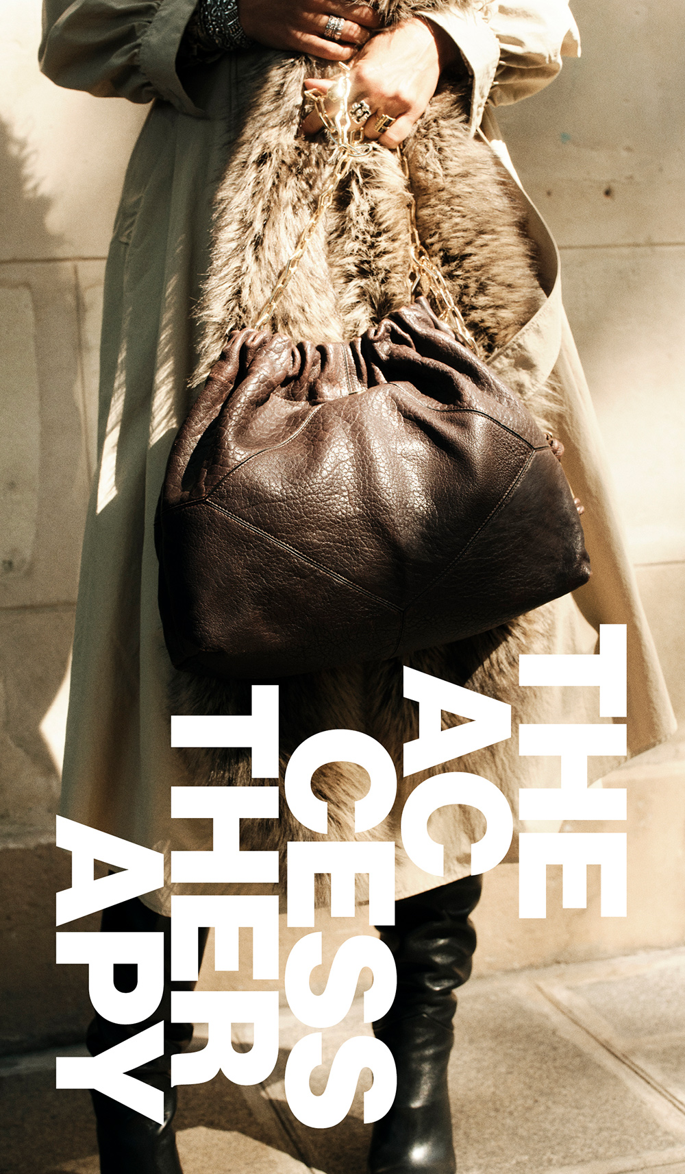 Brown June tote