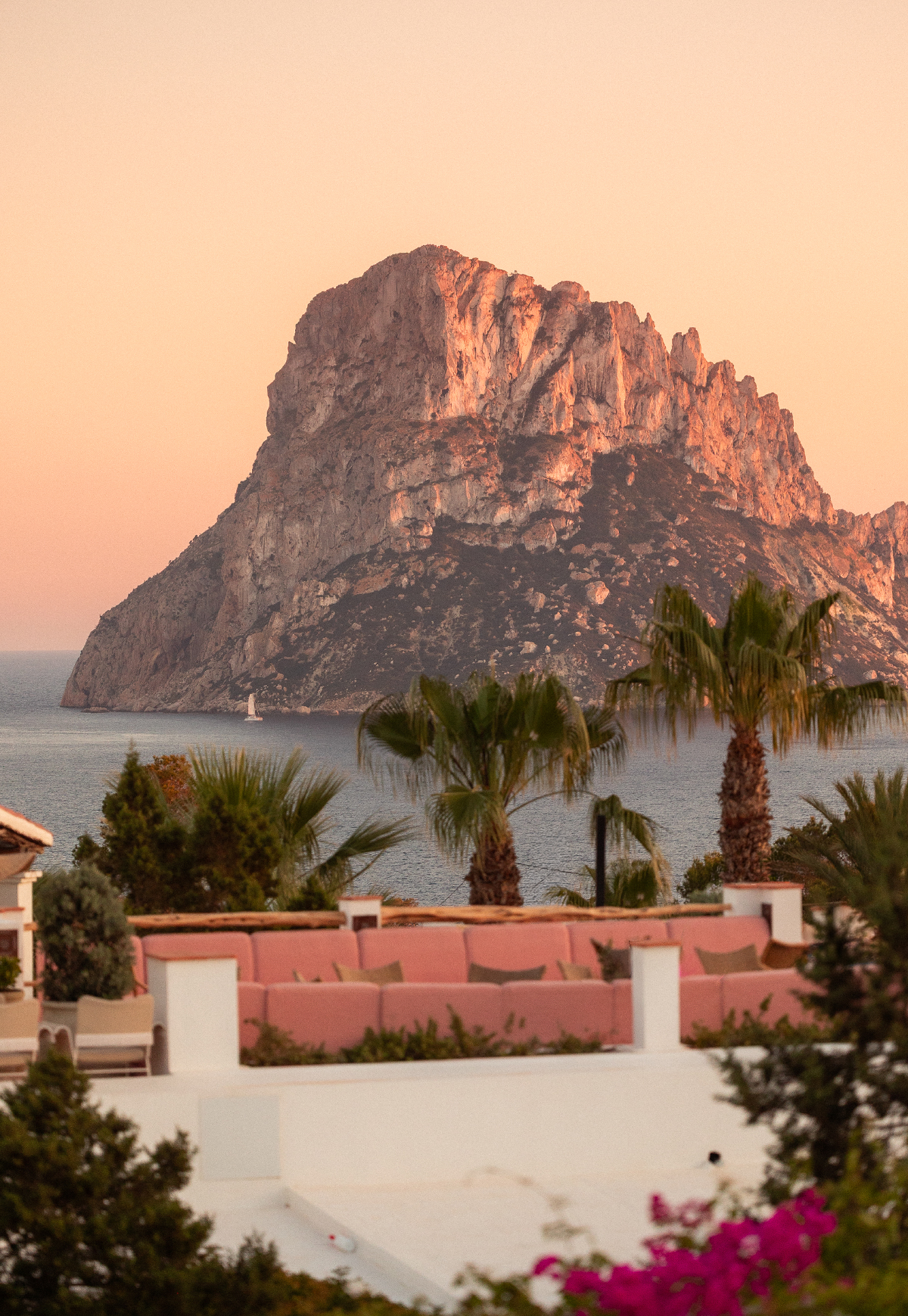 View of the mountain from the hotel