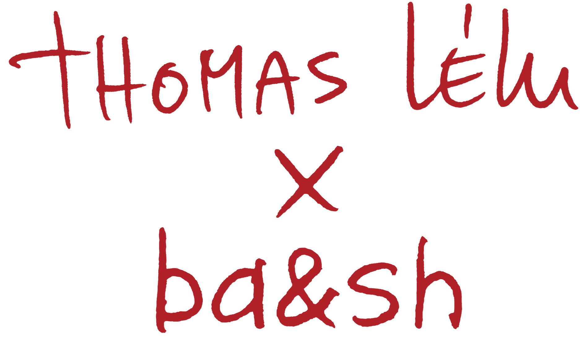 Thomas Lélu x ba&sh logo