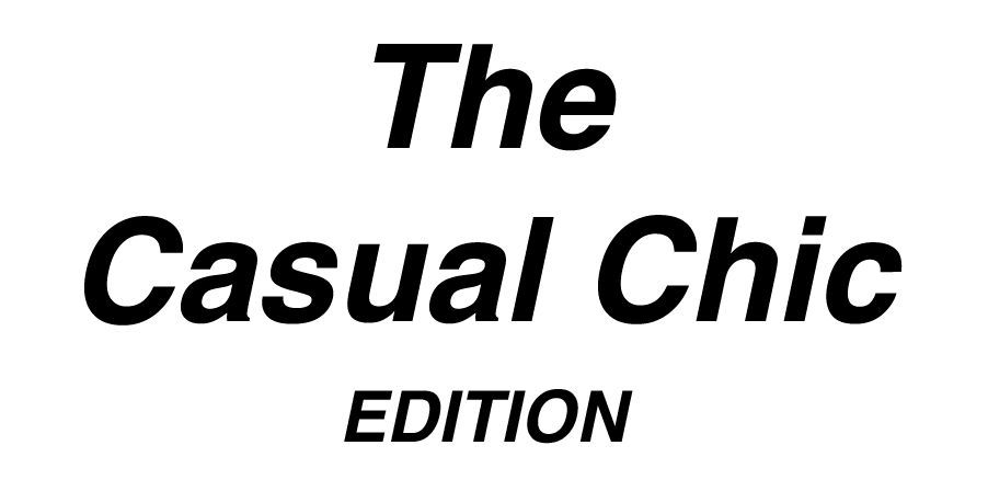 The casual chic edition logo