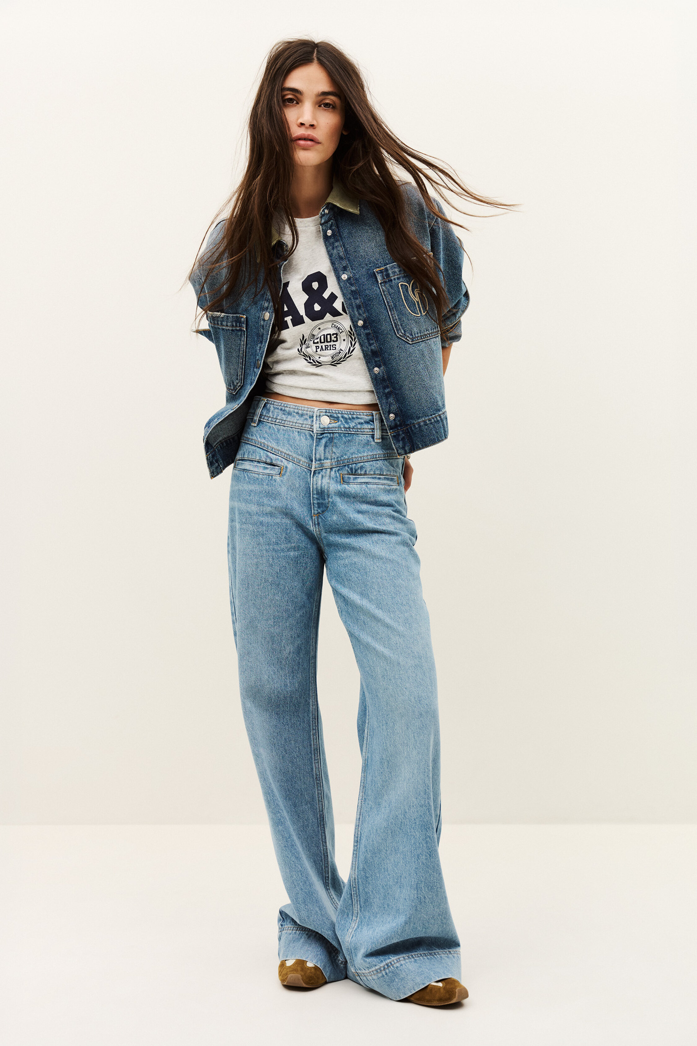Flare Jeans Ranja Blue // ba&sh CA