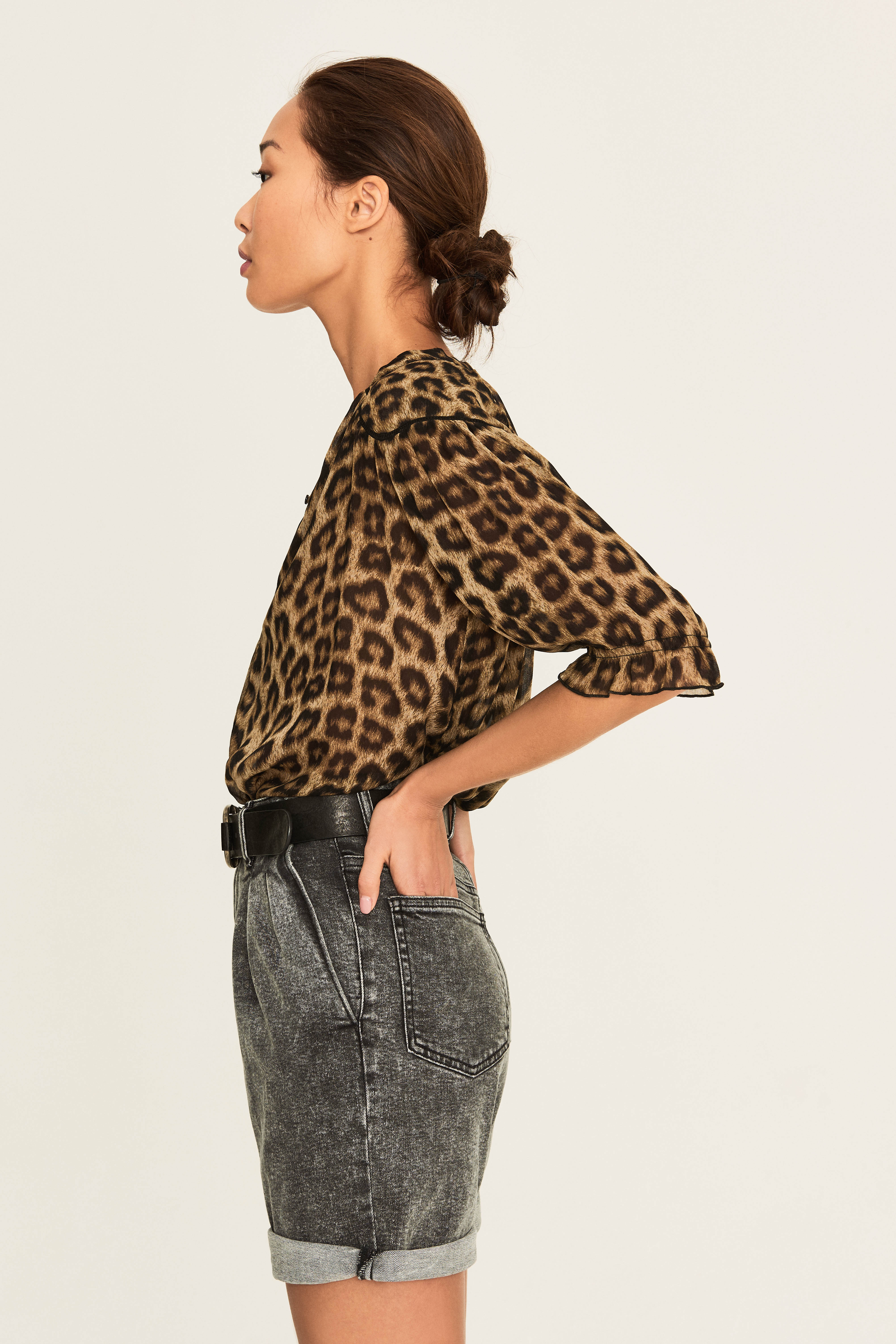 jupe bash leopard