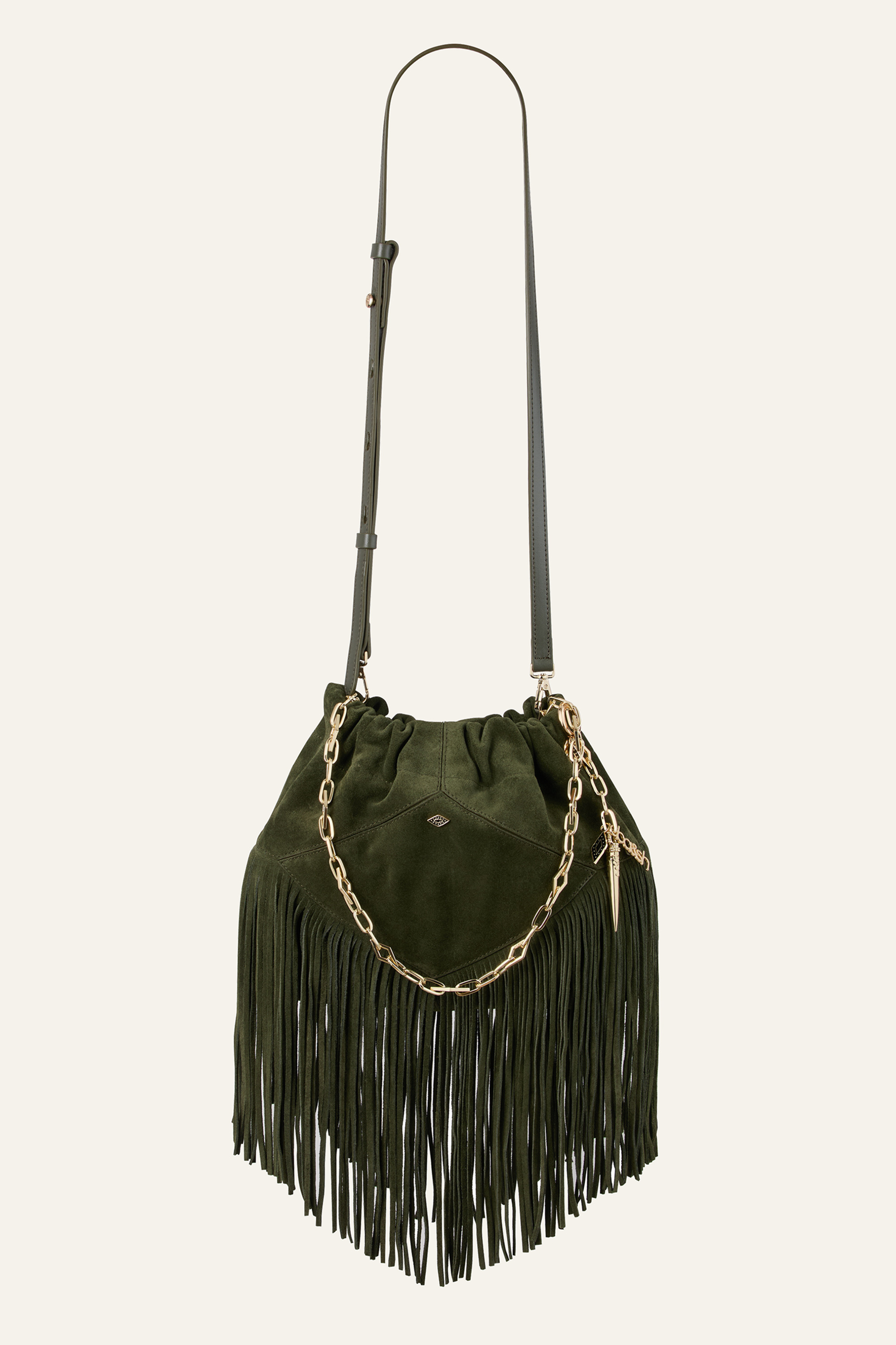 Mini Suede Bag June Brown // ba&sh US