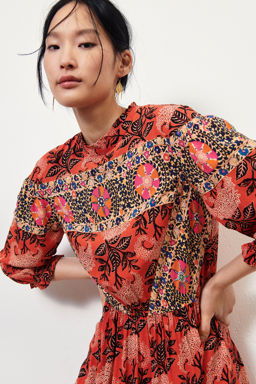 polyester kaftan
