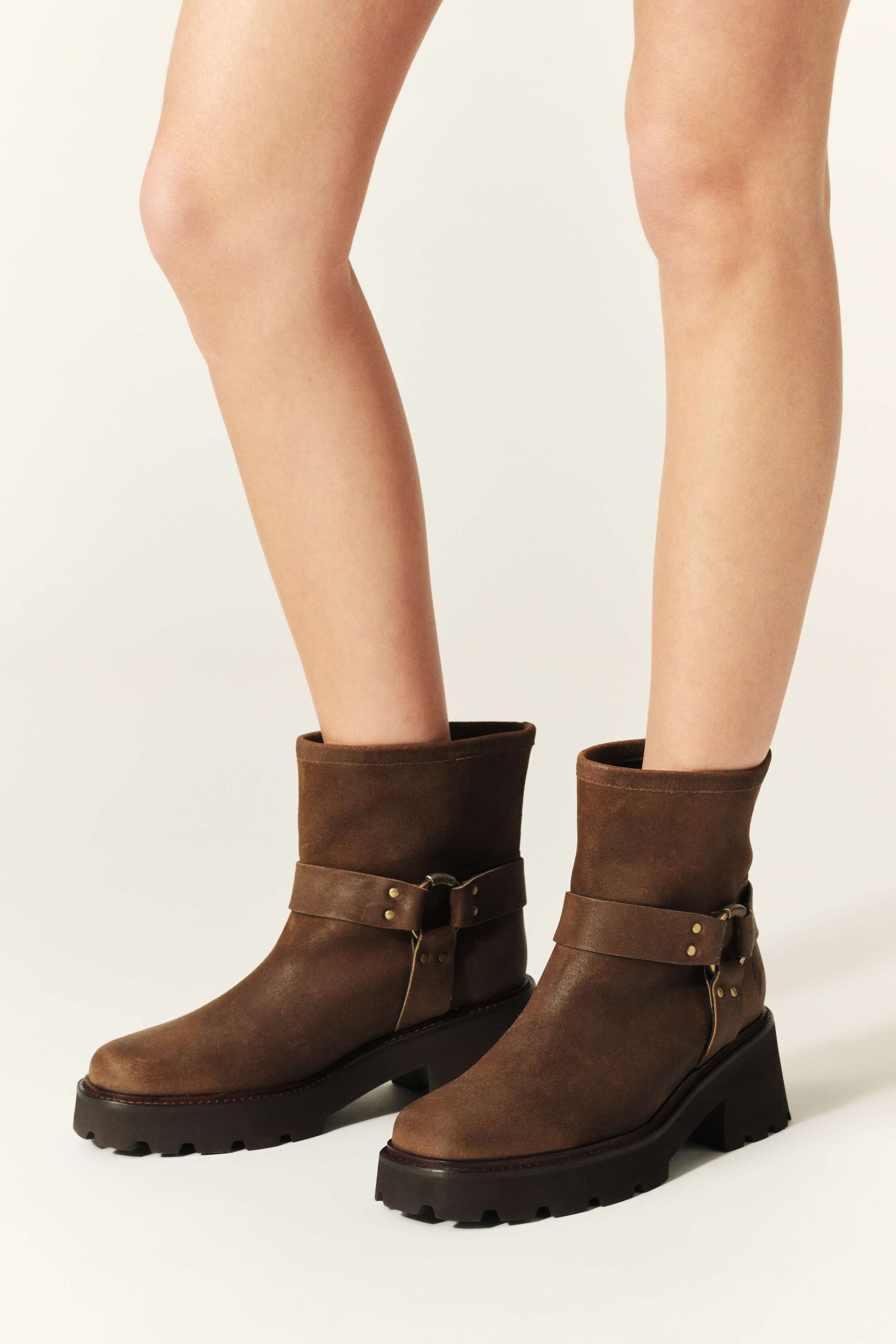 Biker Boots Boots Brown // ba&sh UK