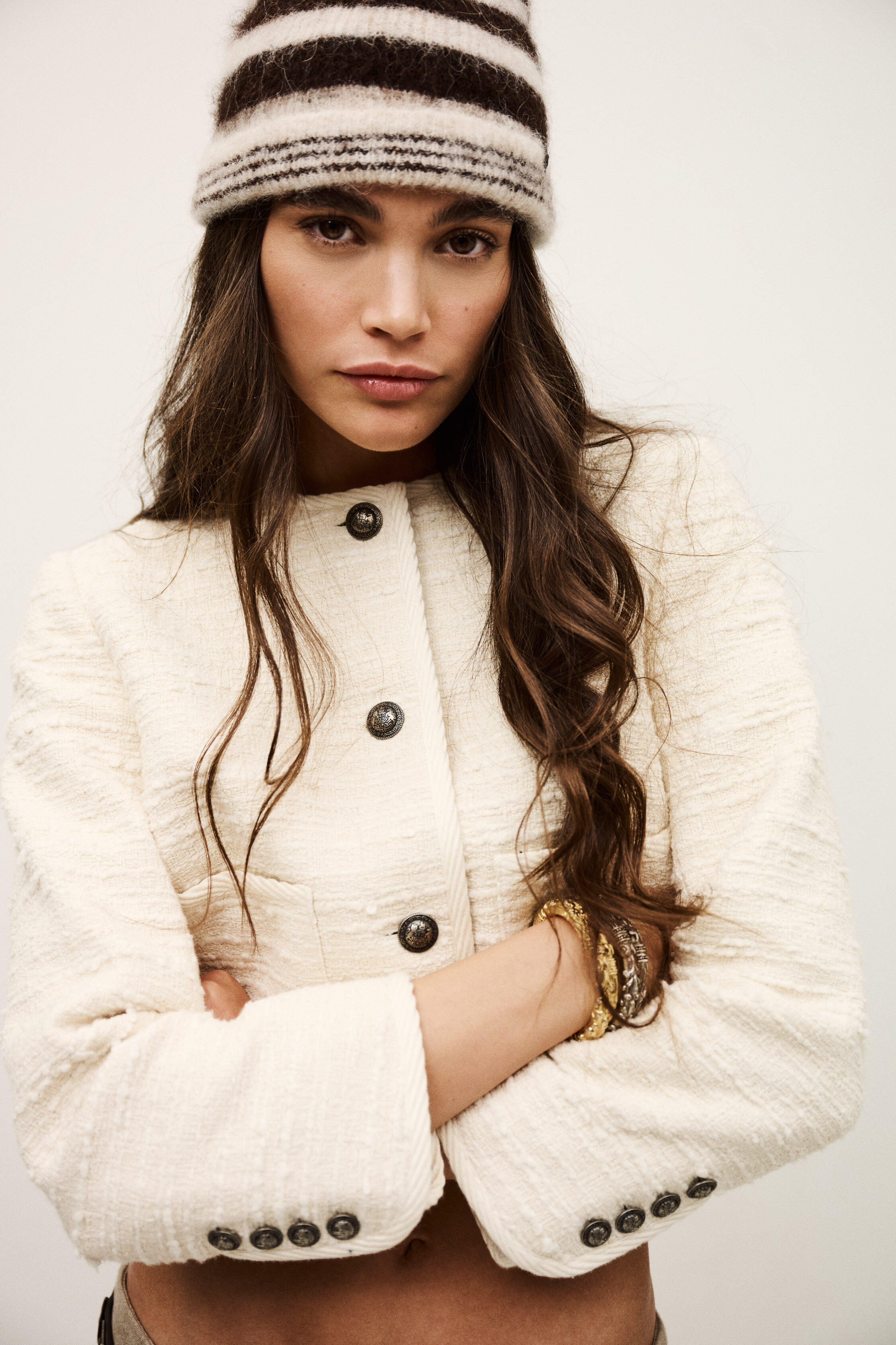 Short Jacket Alfie Off-White // ba&sh US
