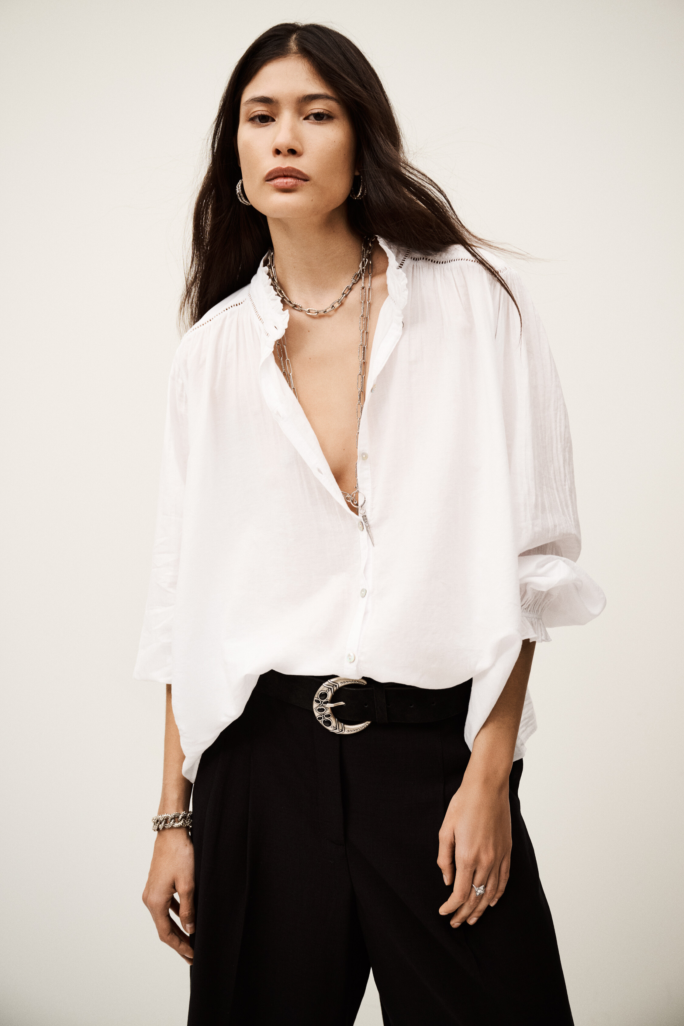 Shirt Tabbie White // ba&sh UK