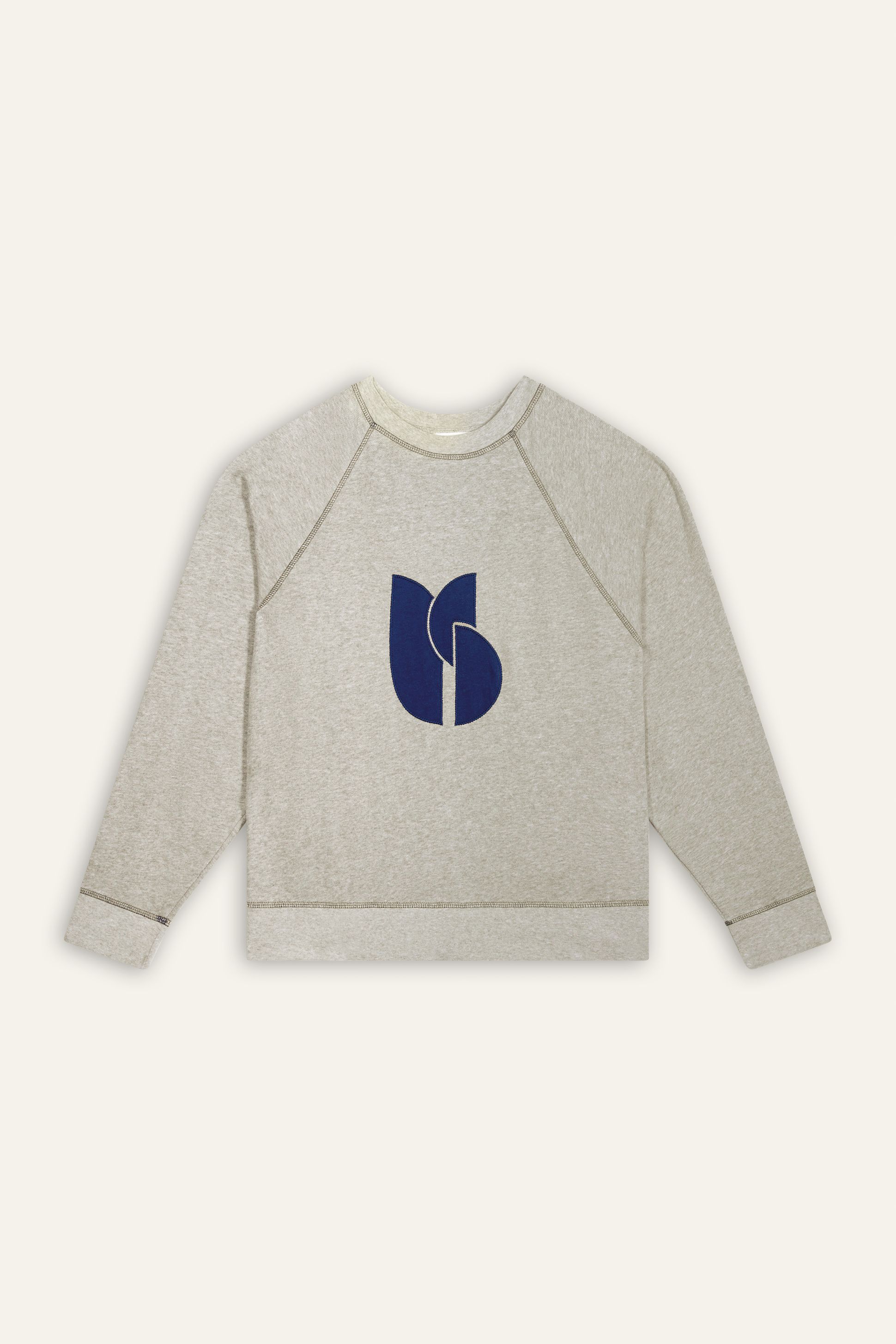 Baggy Sweatshirt Bart Grey // ba&sh