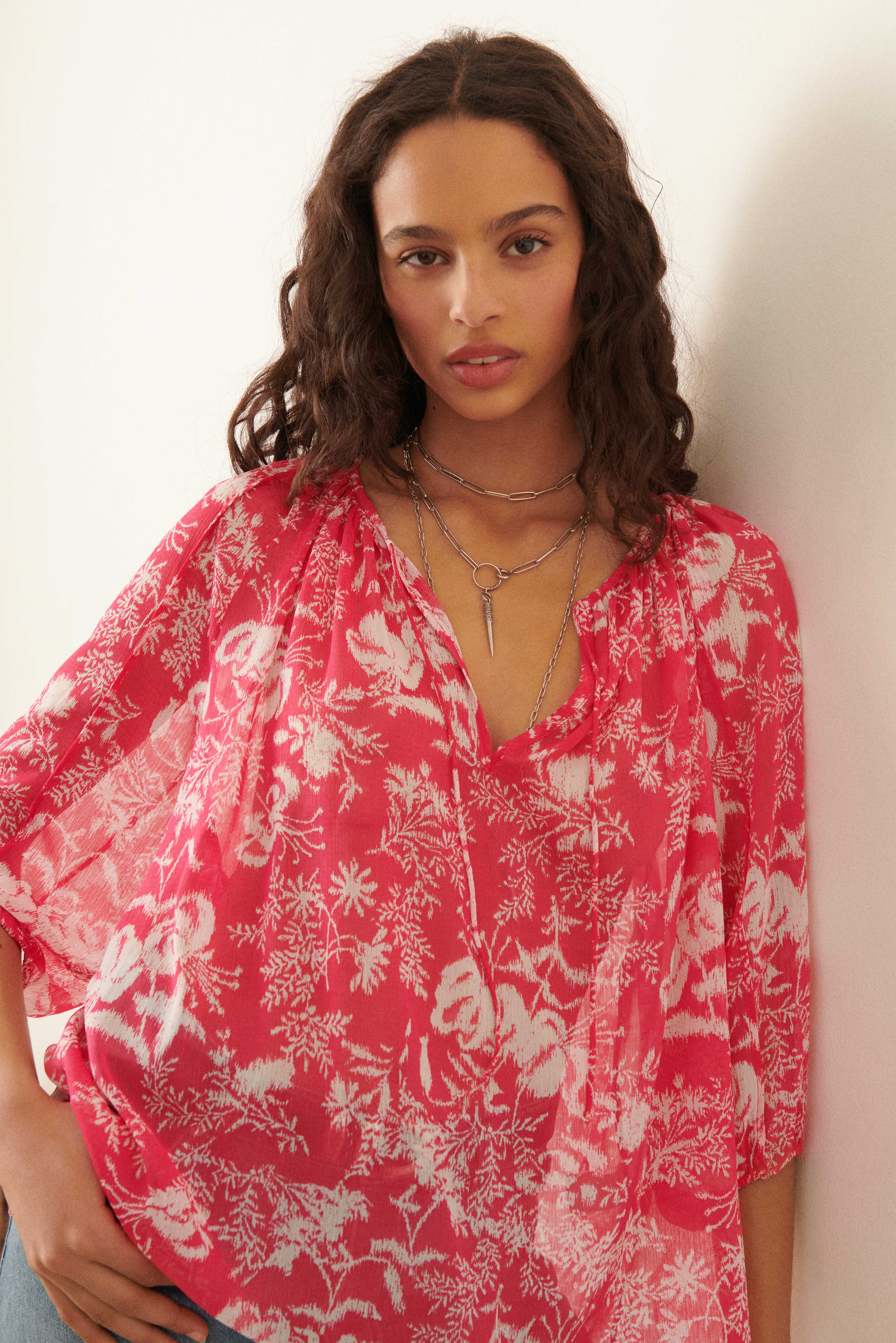 BLOUSE ULYSSE ROSE // ba\u0026sh