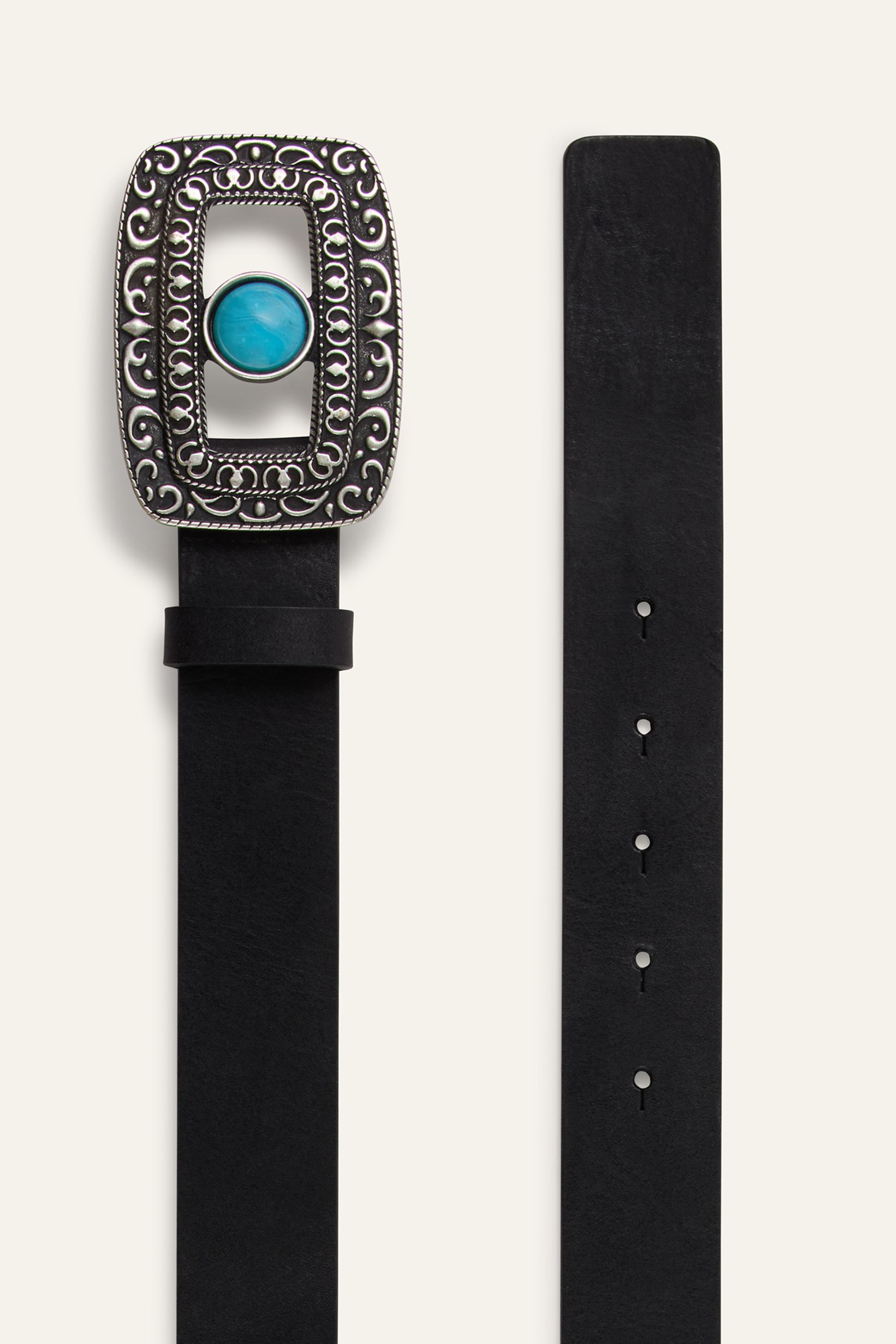 ba&sh Black Leather Belt 32 BA&SH Wide Leather Waist Belt - Black Belts, Accessories  main image 2
