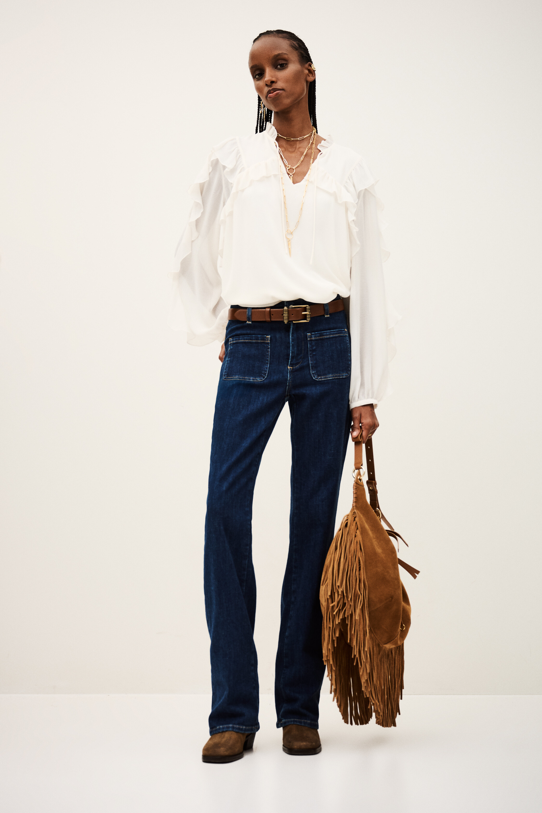 Denim Trousers Ross Blue // ba&sh FR