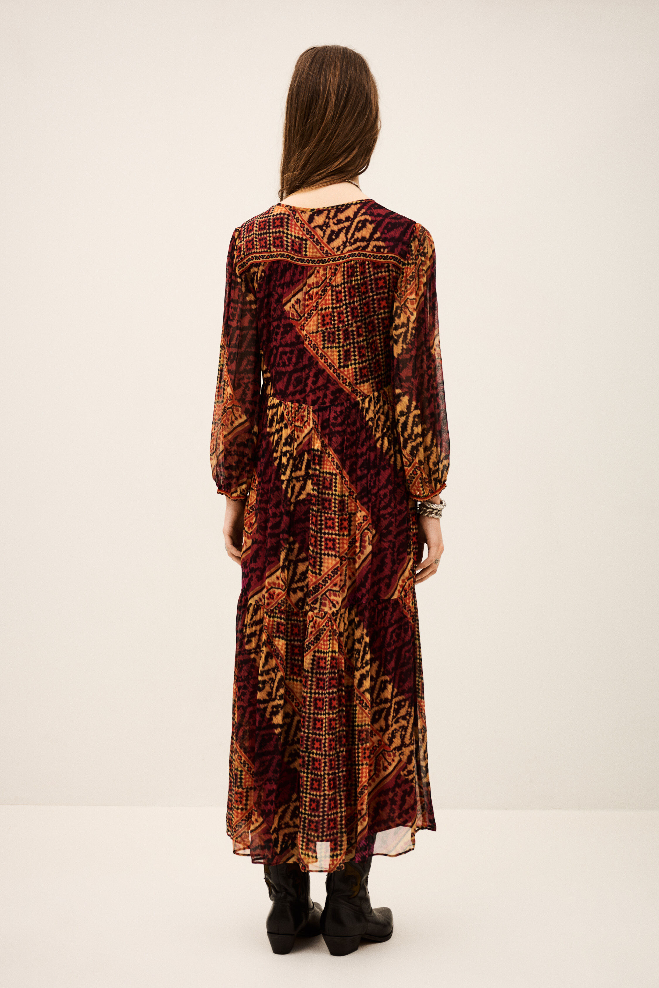 ba&sh red dress Ba&Sh Chassy Midi Dress