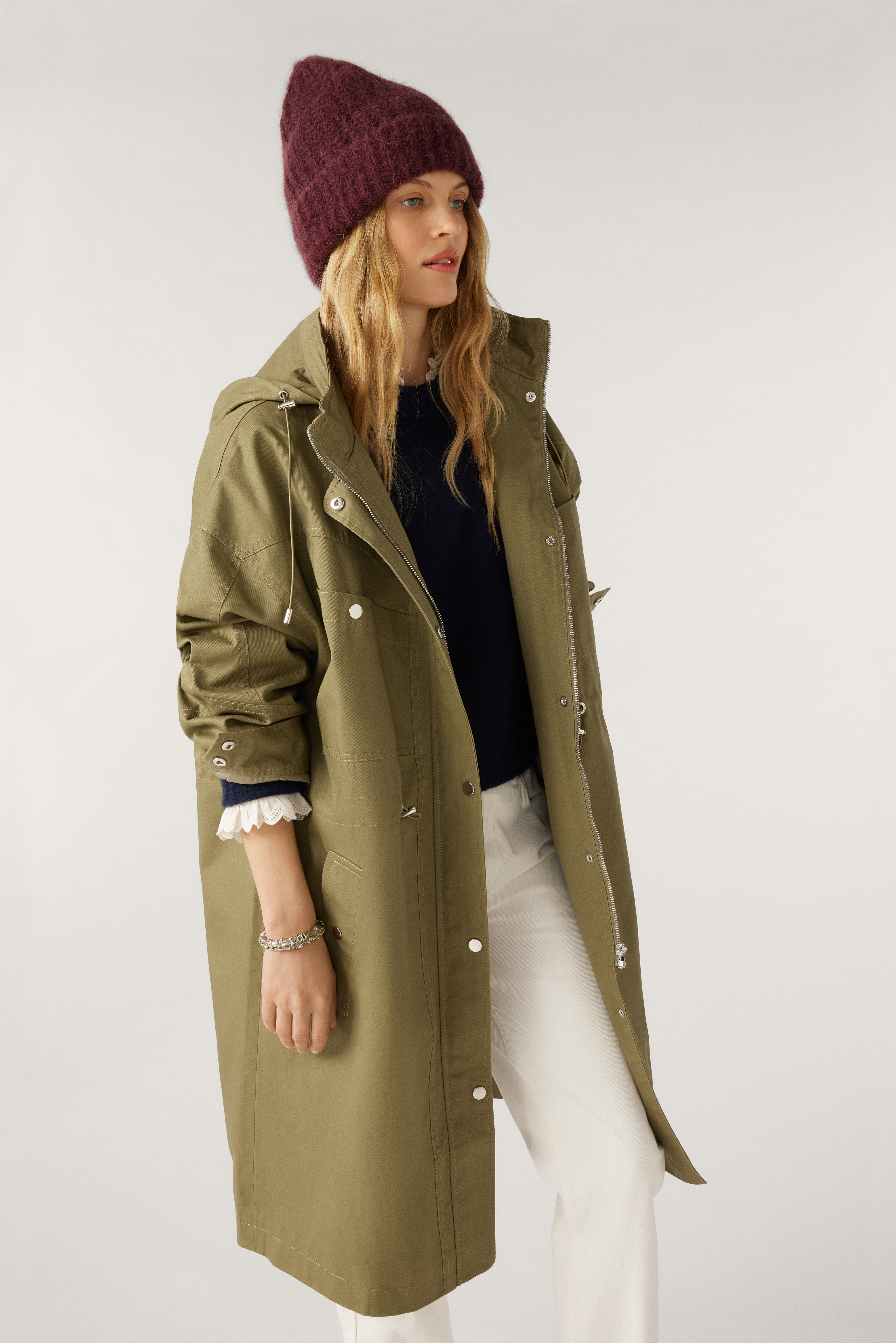 Long Coat Tylan Green // ba&sh CA