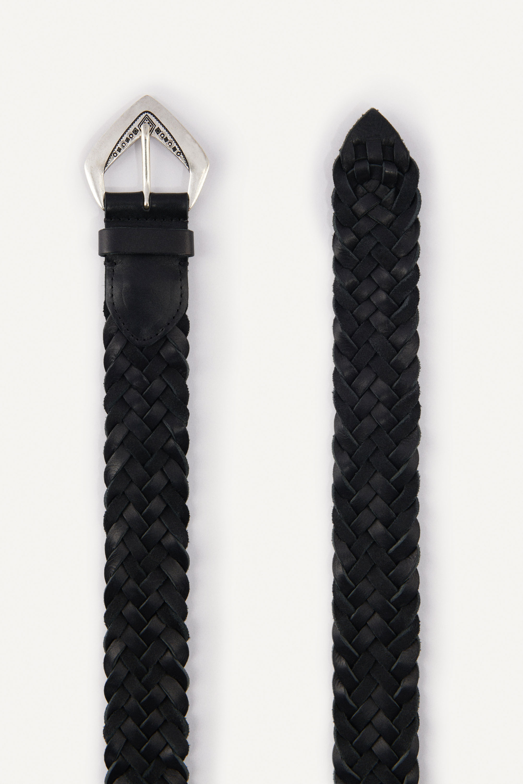 Leather Belt Bomy Black // ba&sh US