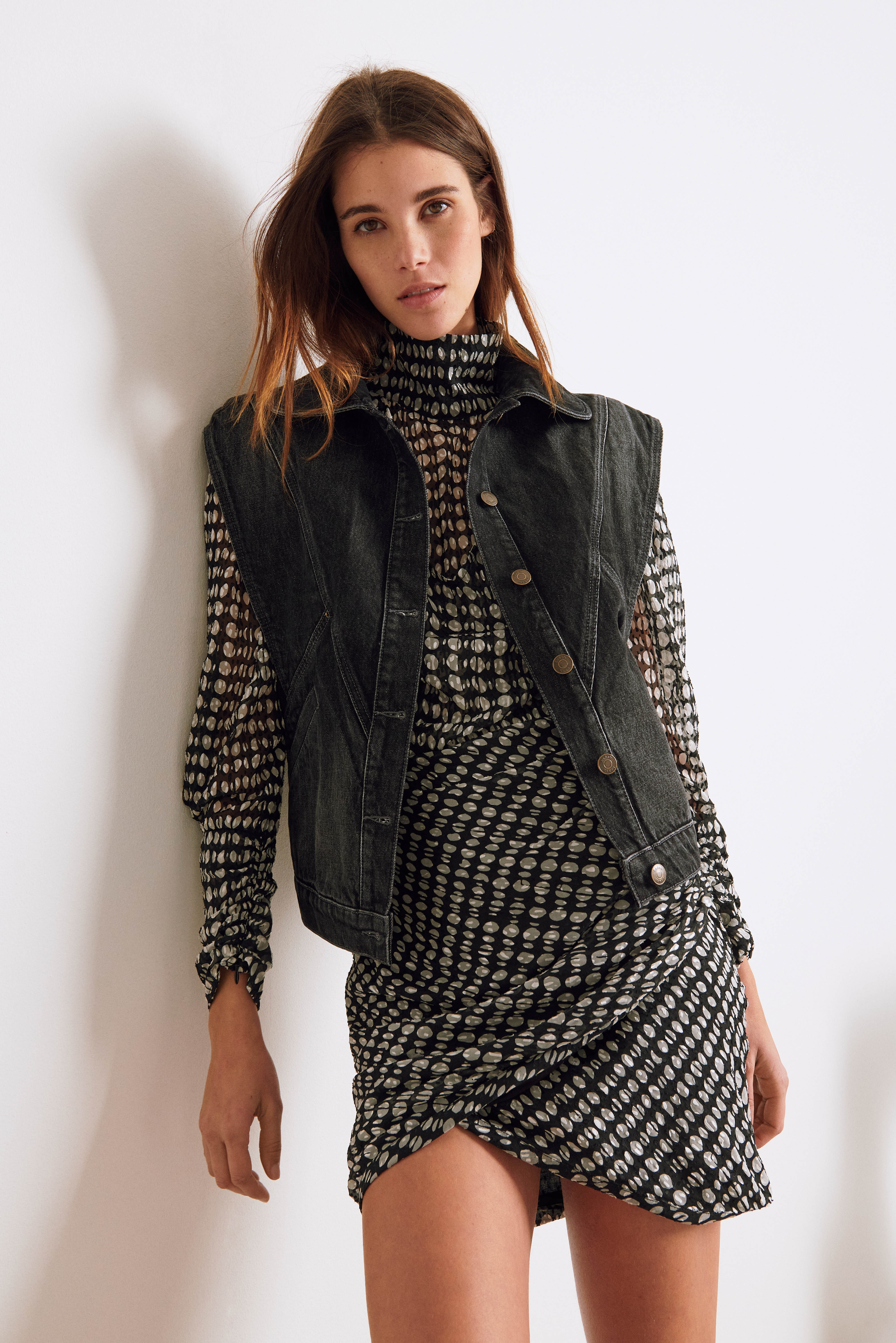 robe cuir bash