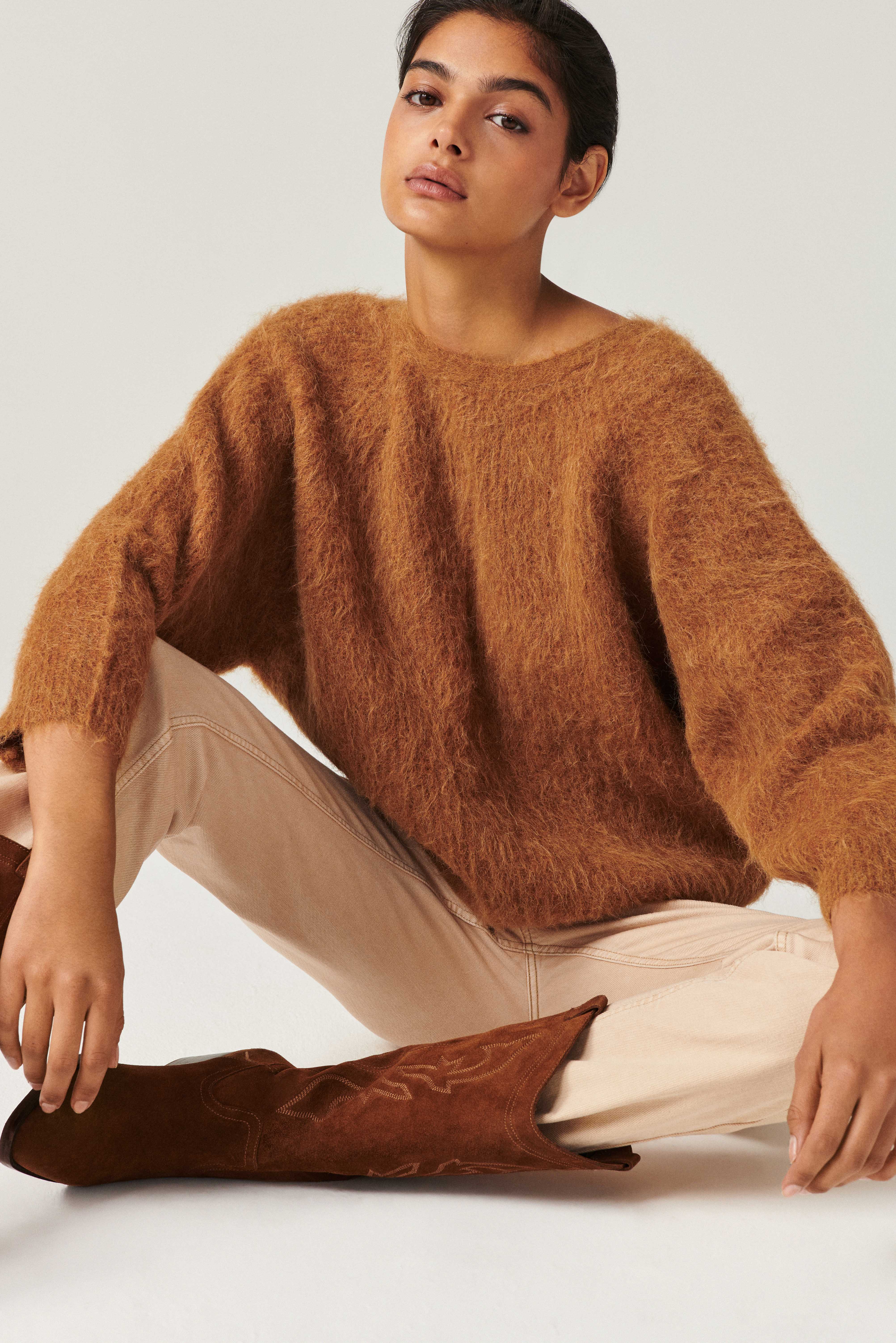 JUMPER FILL BROWN // ba&sh