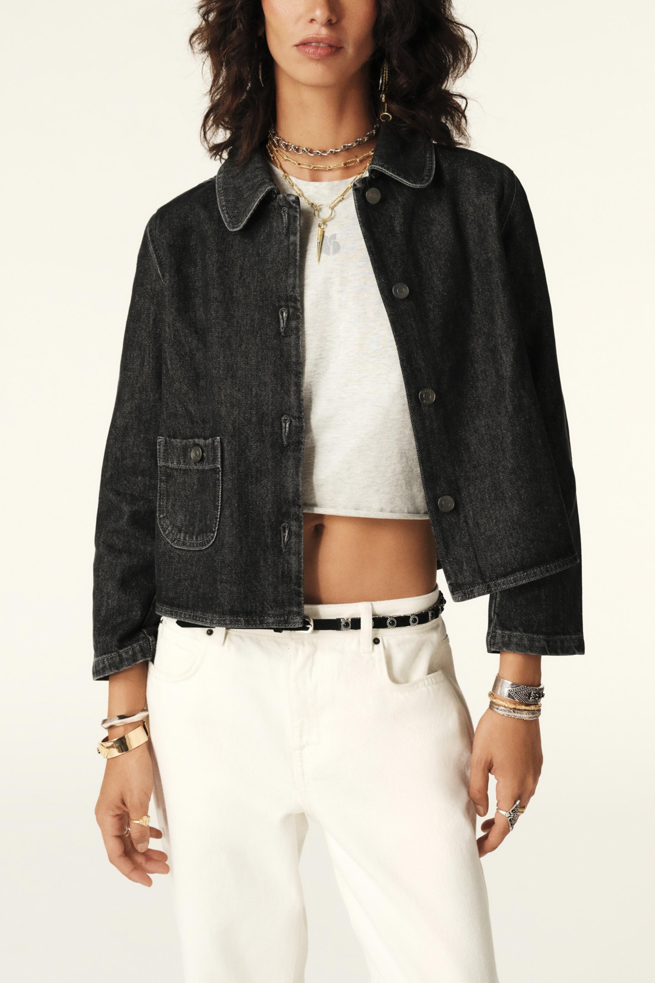 MAATEE&SONS SHORT JACKET(ヒッコリー) MAATEE&SONS SHORT JACKET(ヒッコリー)