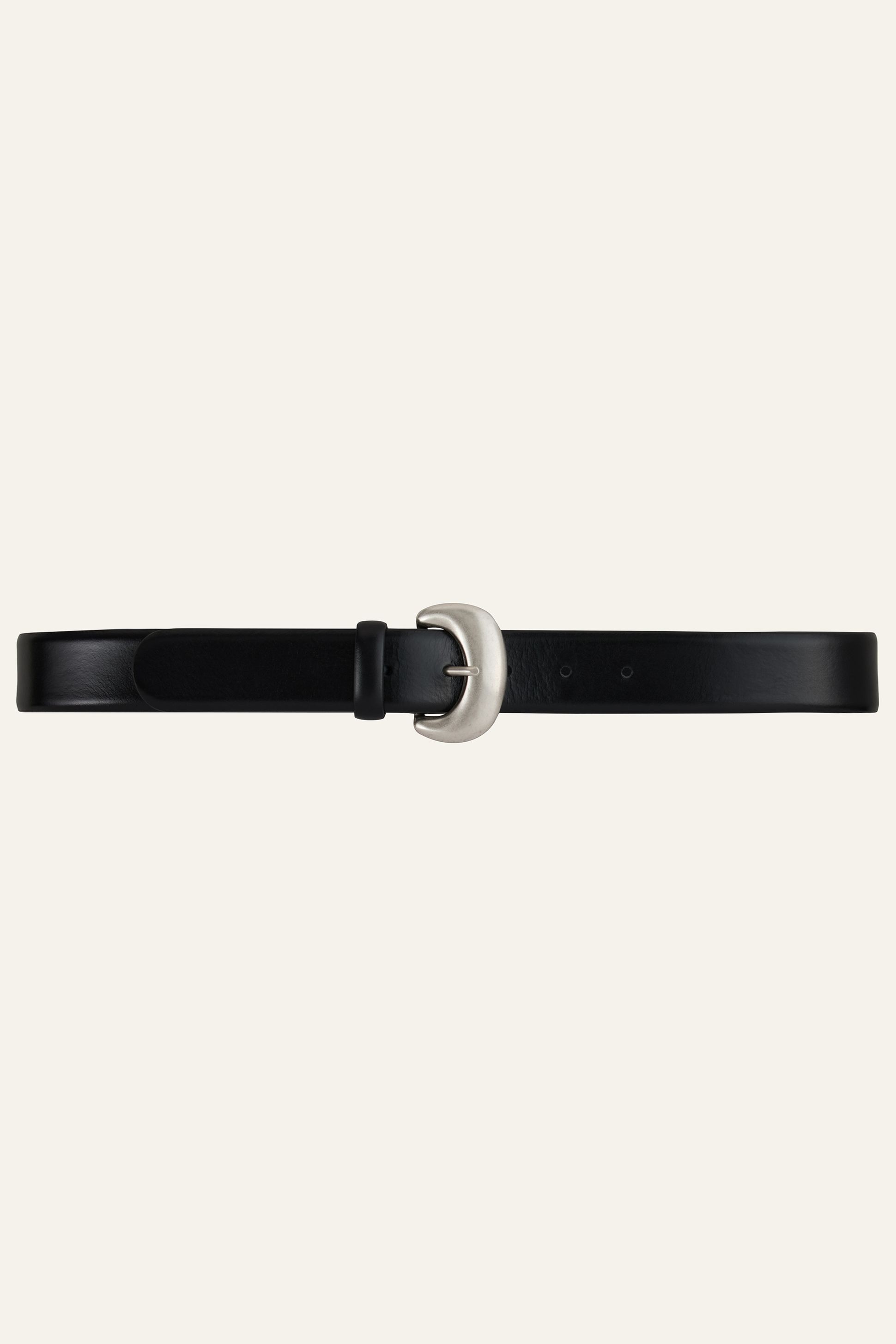 Leather Belt Brad Black // ba&sh US