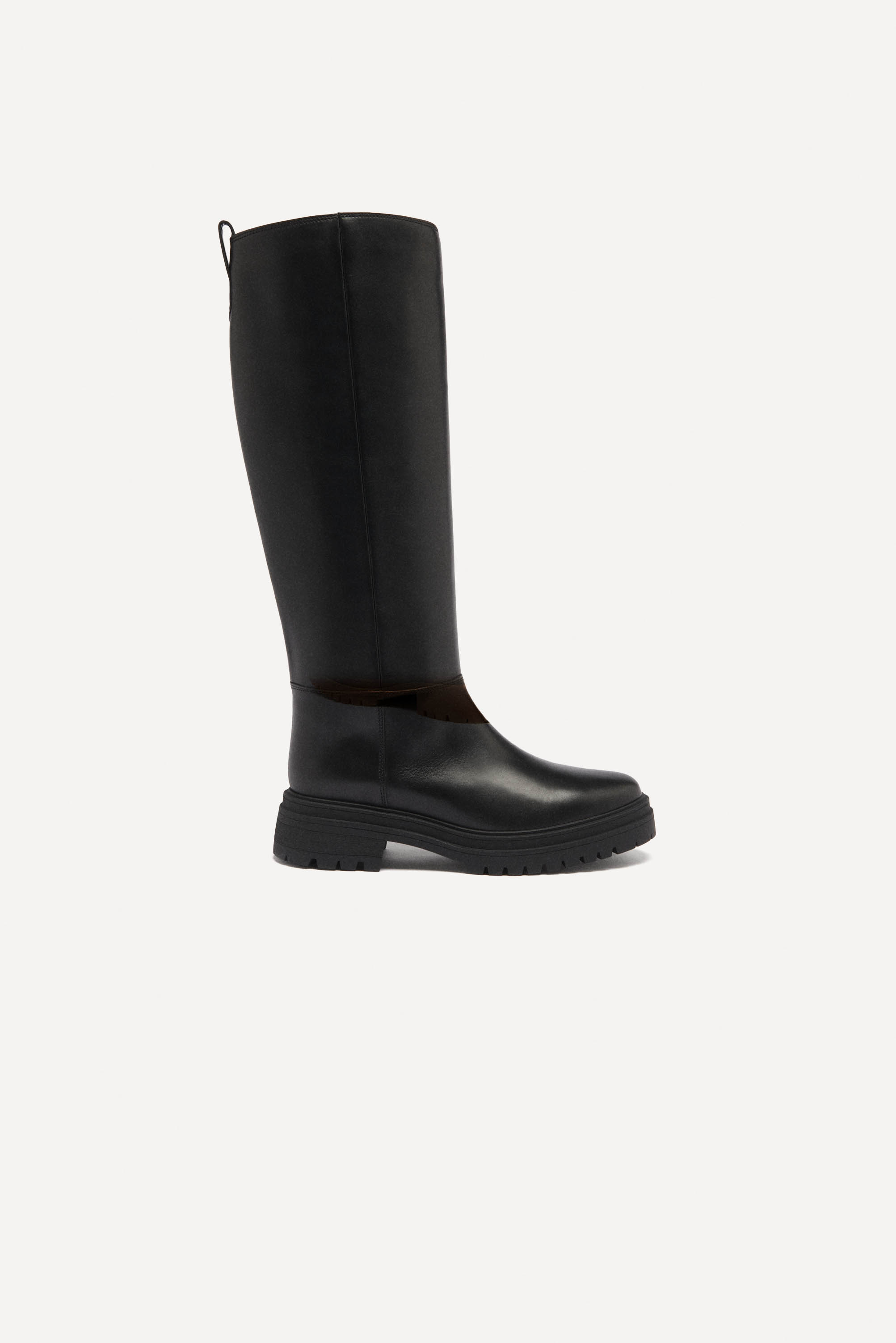 leather tall boots CRAINY BLACK // ba&sh US