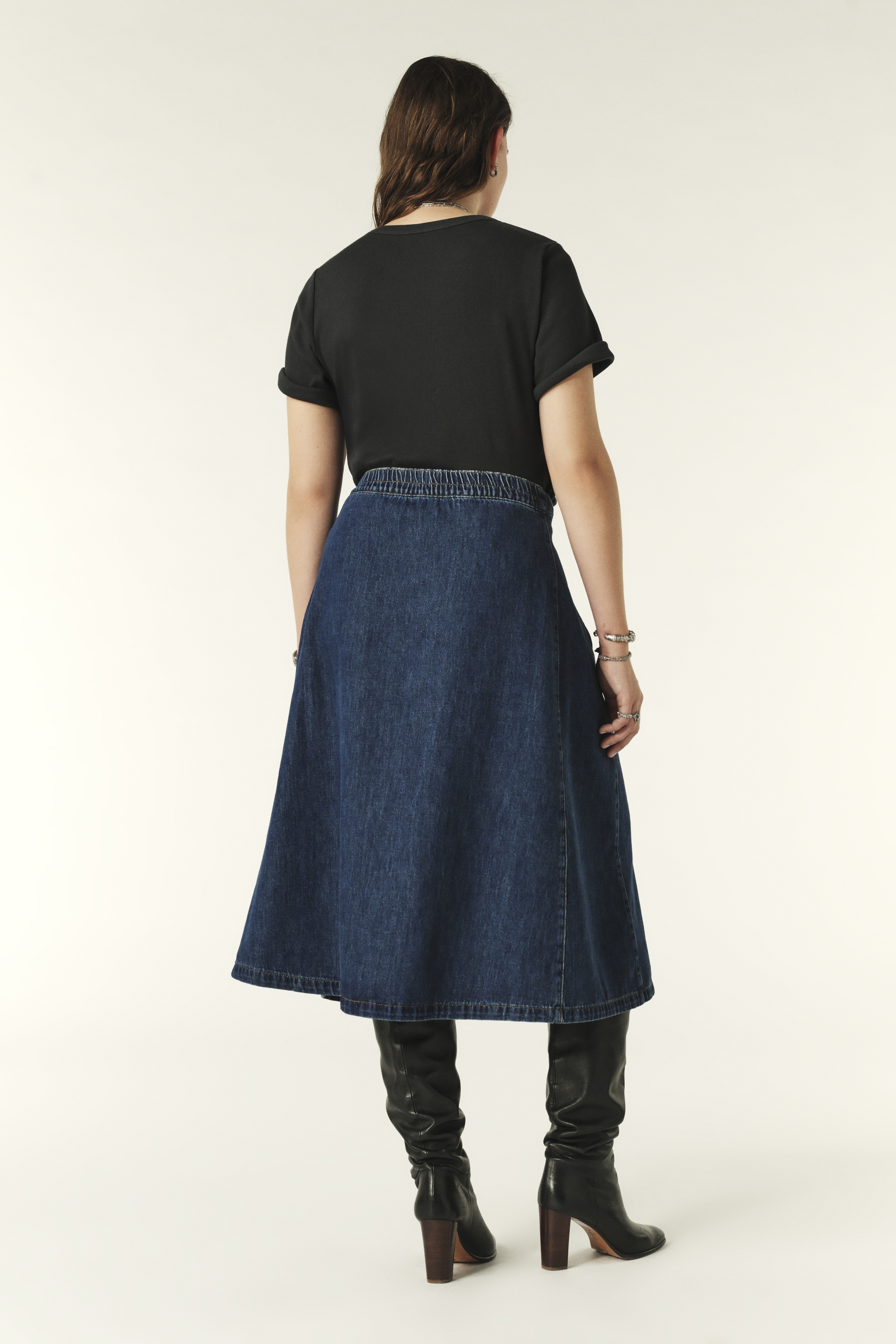 Midi jean outlet skirt kit