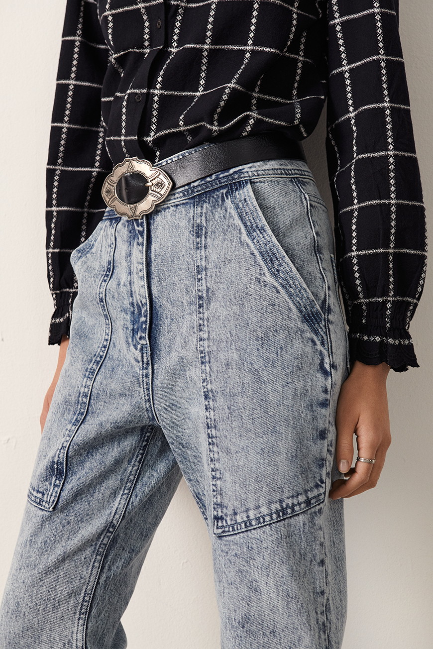 faded jeans FAME BLUE // ba\u0026sh UK