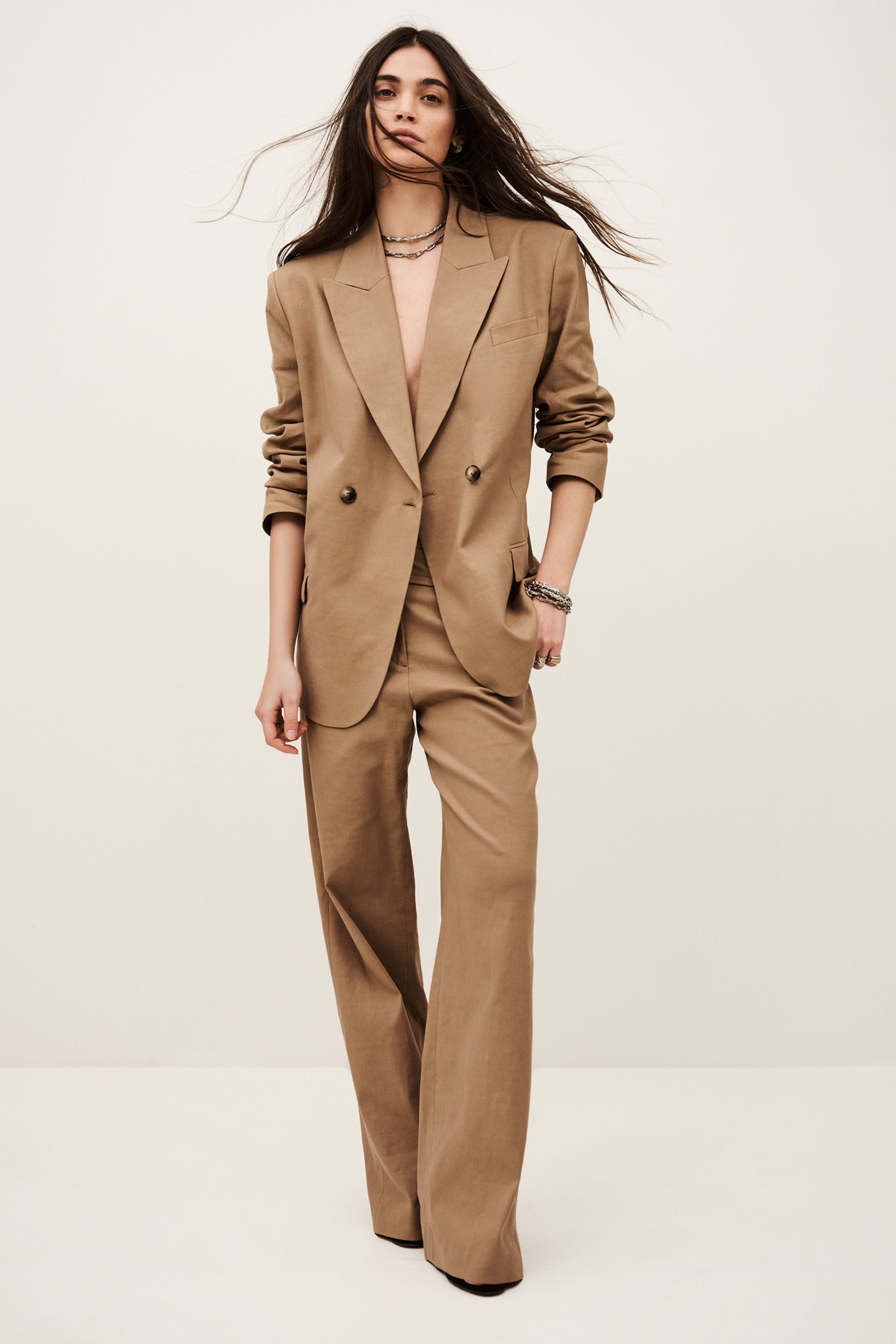Blazer Jacket Clay Brown // ba&sh