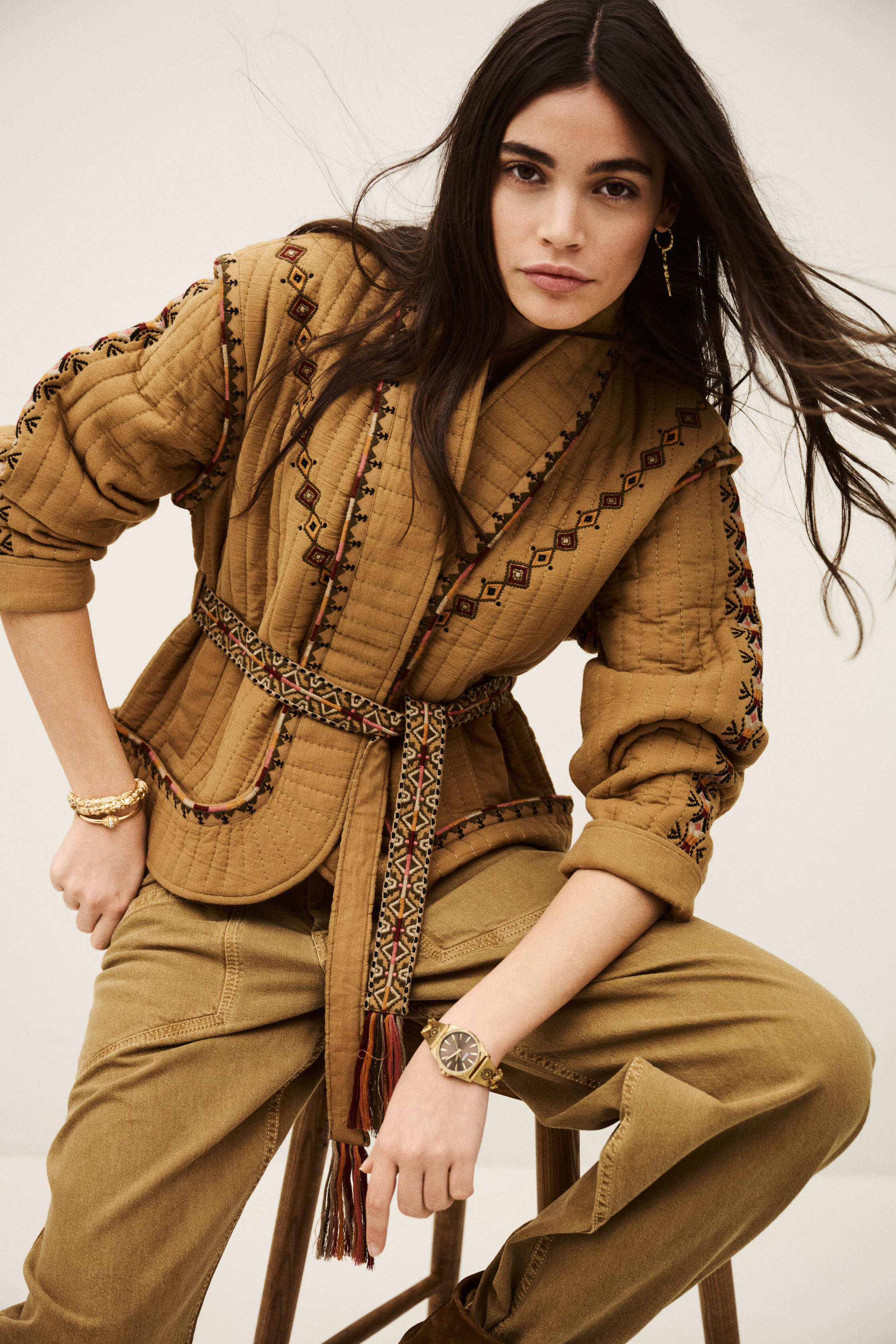 Jacket Cocoon Brown // ba&sh US