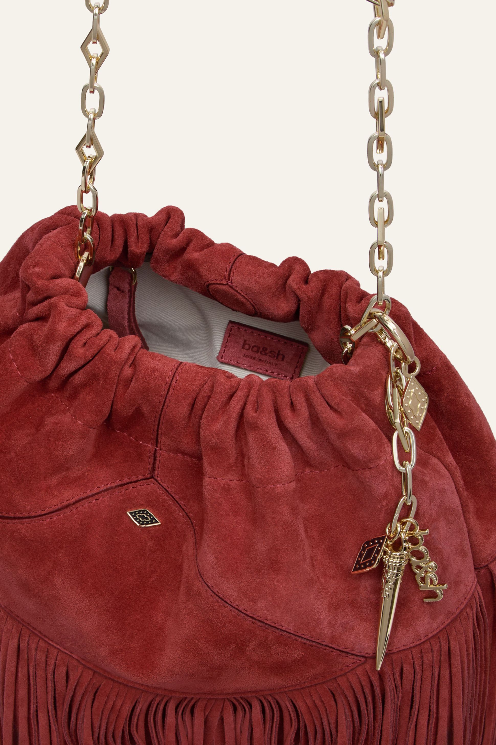 Suede Bag June Red // ba&sh US