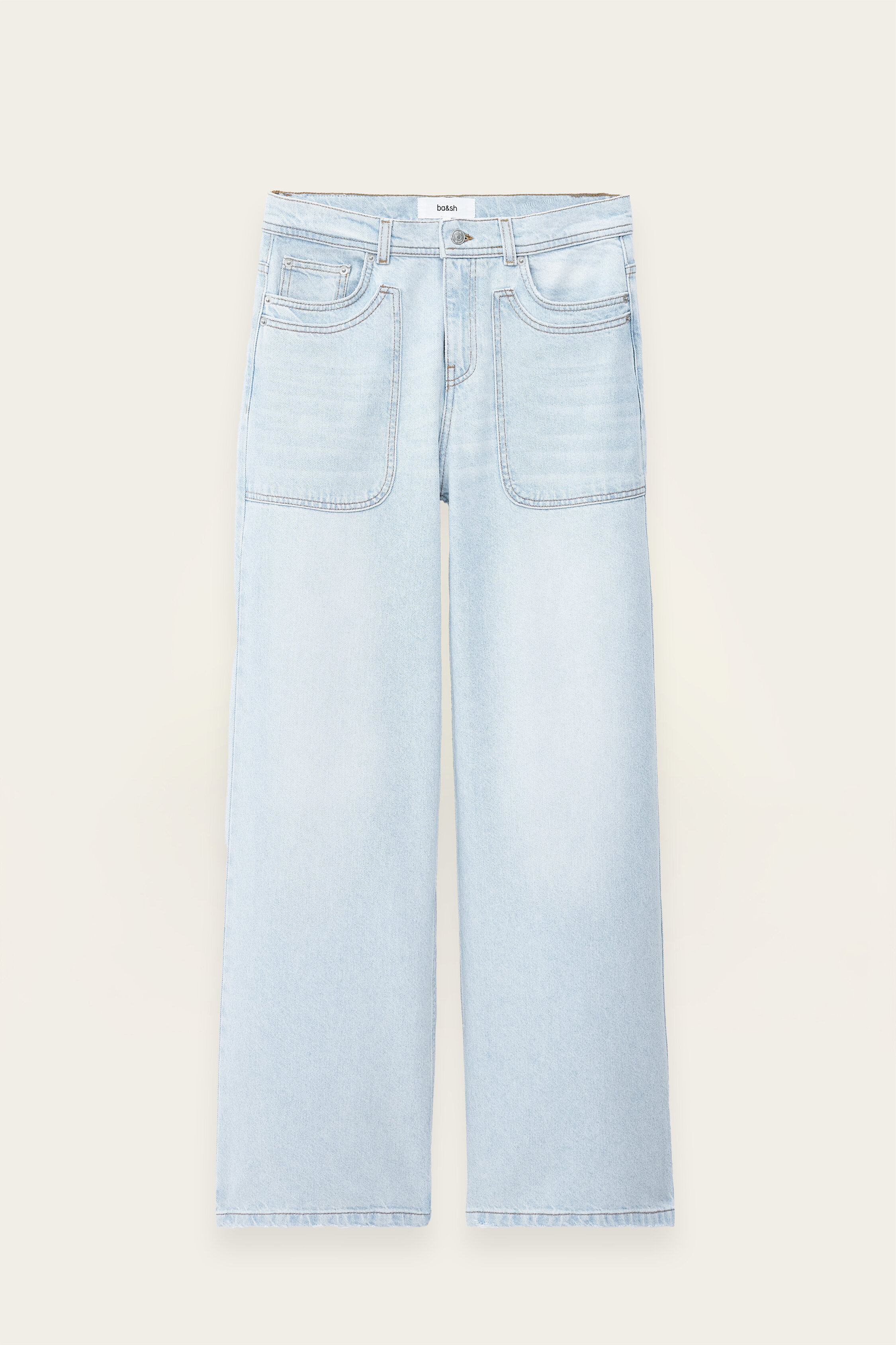 Straight Leg Jeans Zoel Blue // ba&sh US