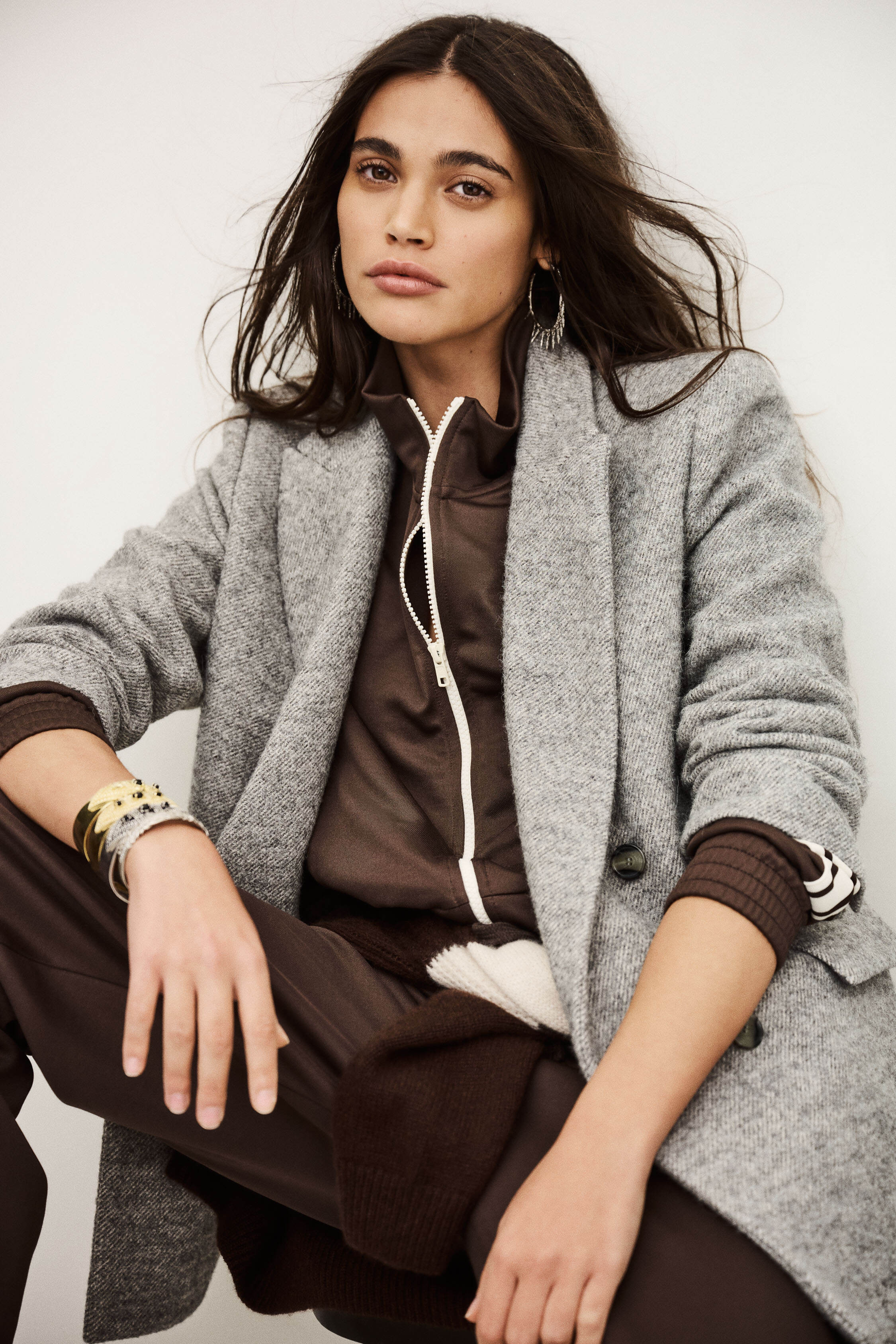 Masculine Style Jacket Waro Gray // ba&sh US