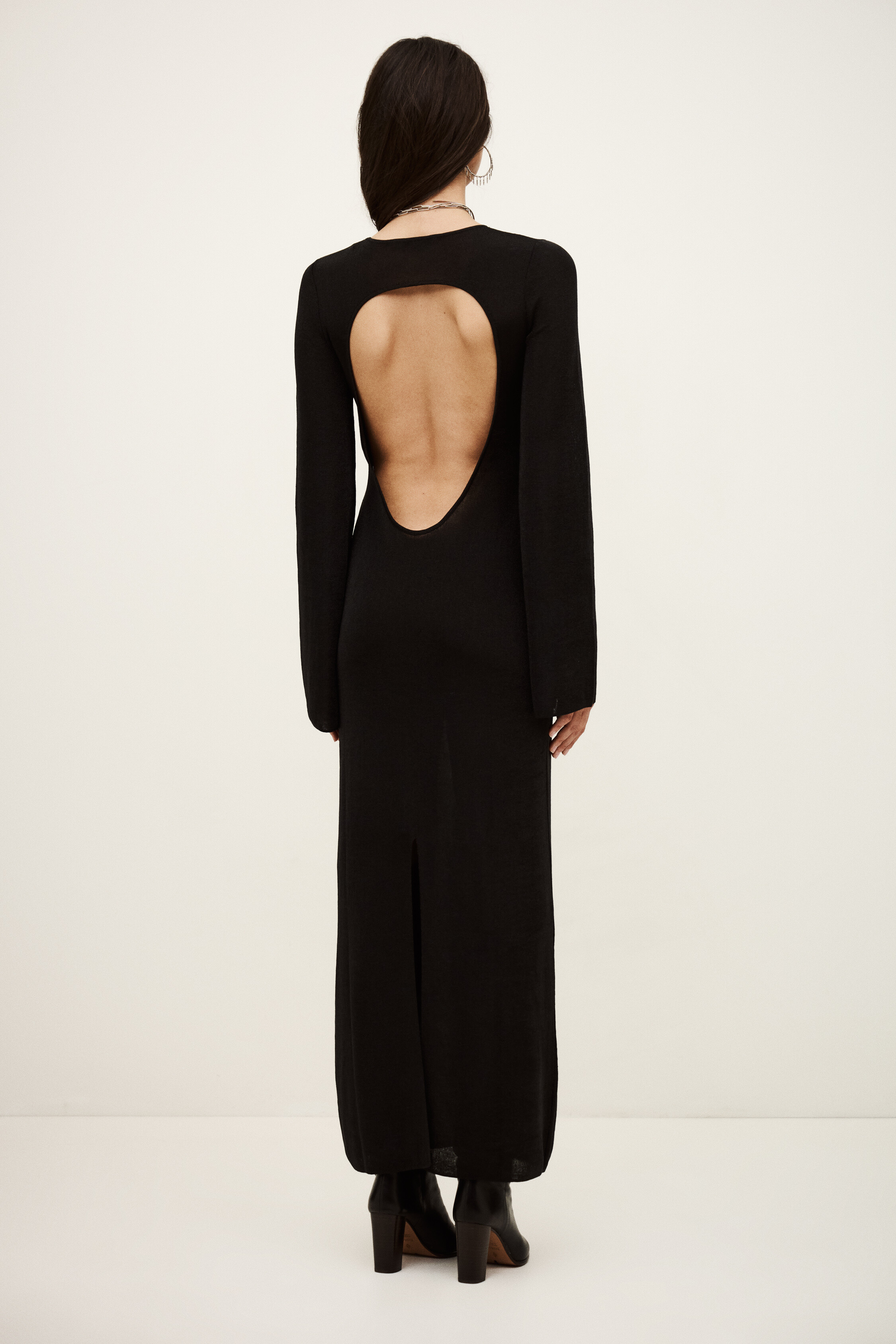 ba&sh dress black Maxi Party Dress Tresor Black // ba&sh US